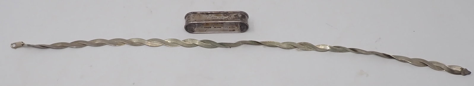 Sterling Silver Necklace & Gorham Napkin Holder (1 of 6)