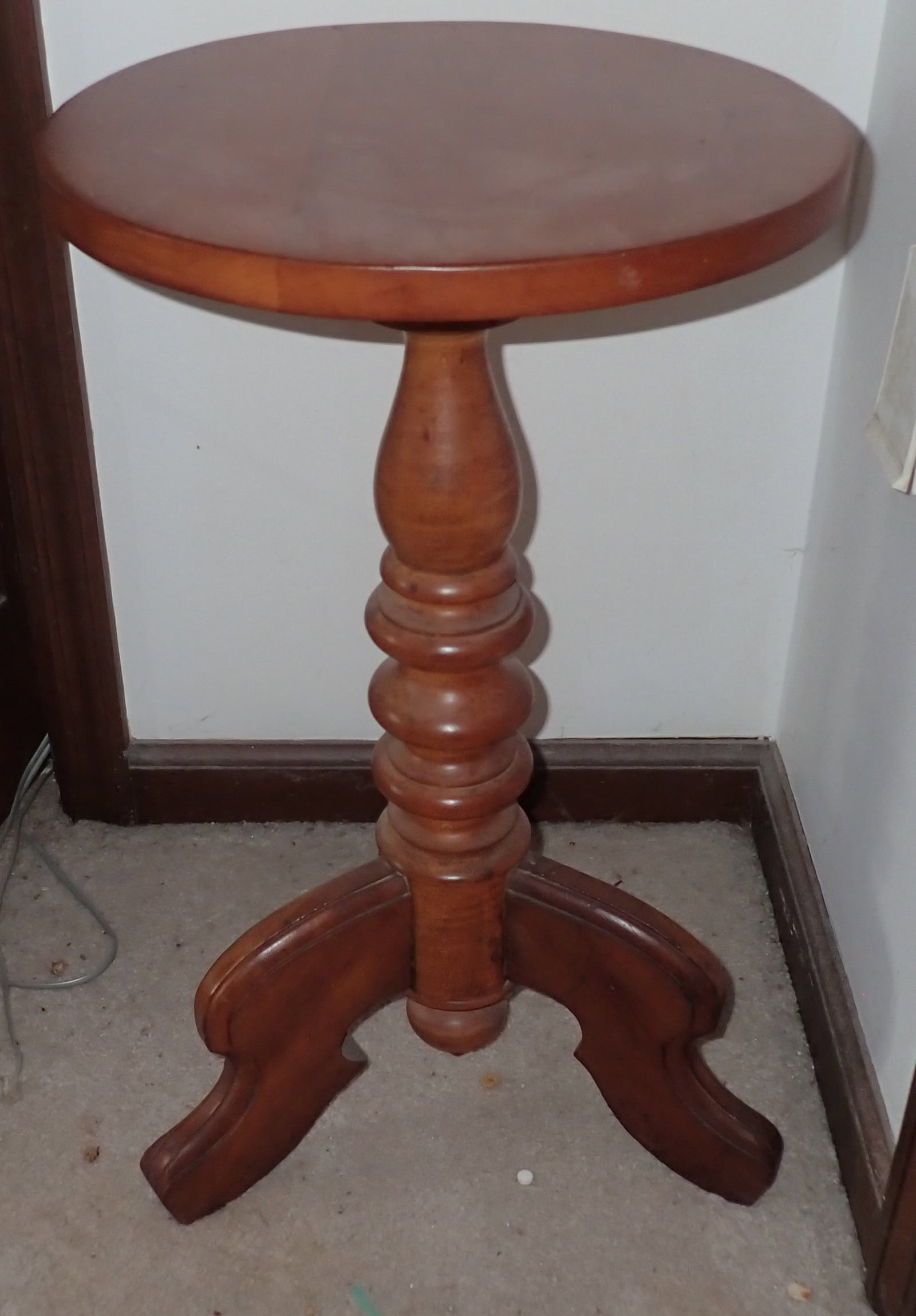 Candle / Plant Stand: Appro 14 1/4" in diameter and 25 1/2" tall. No in house shipping !