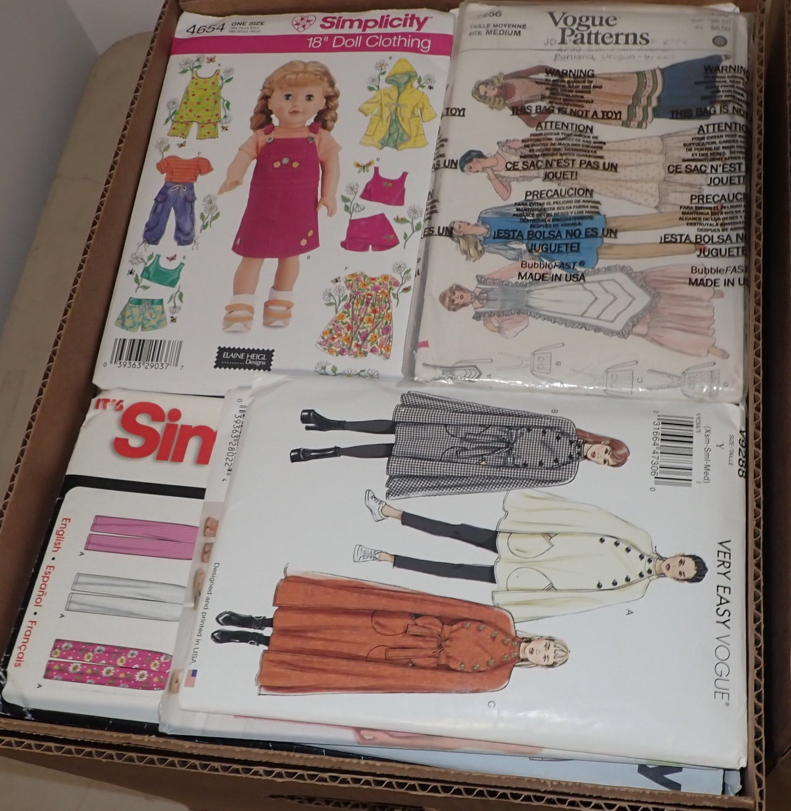 Simplicity , McCall's , Vogue , & Misc Patterns - 4