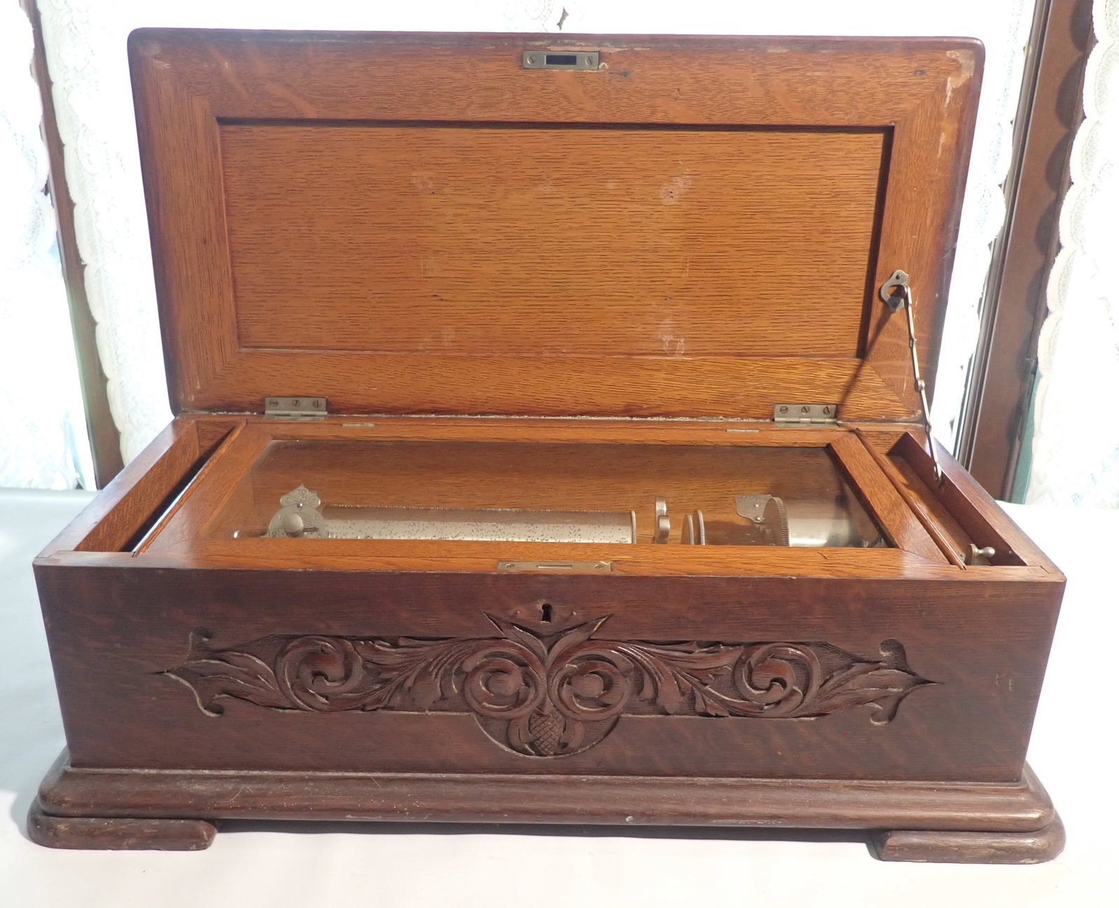 1890 Jacot's Swiss Cylinder Music Box - 3