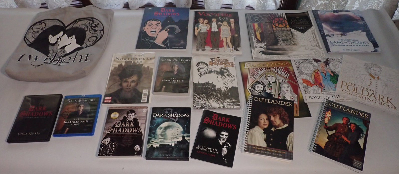Dark Shadows , Outlanders , Game of Thrones & Misc: Shipping available