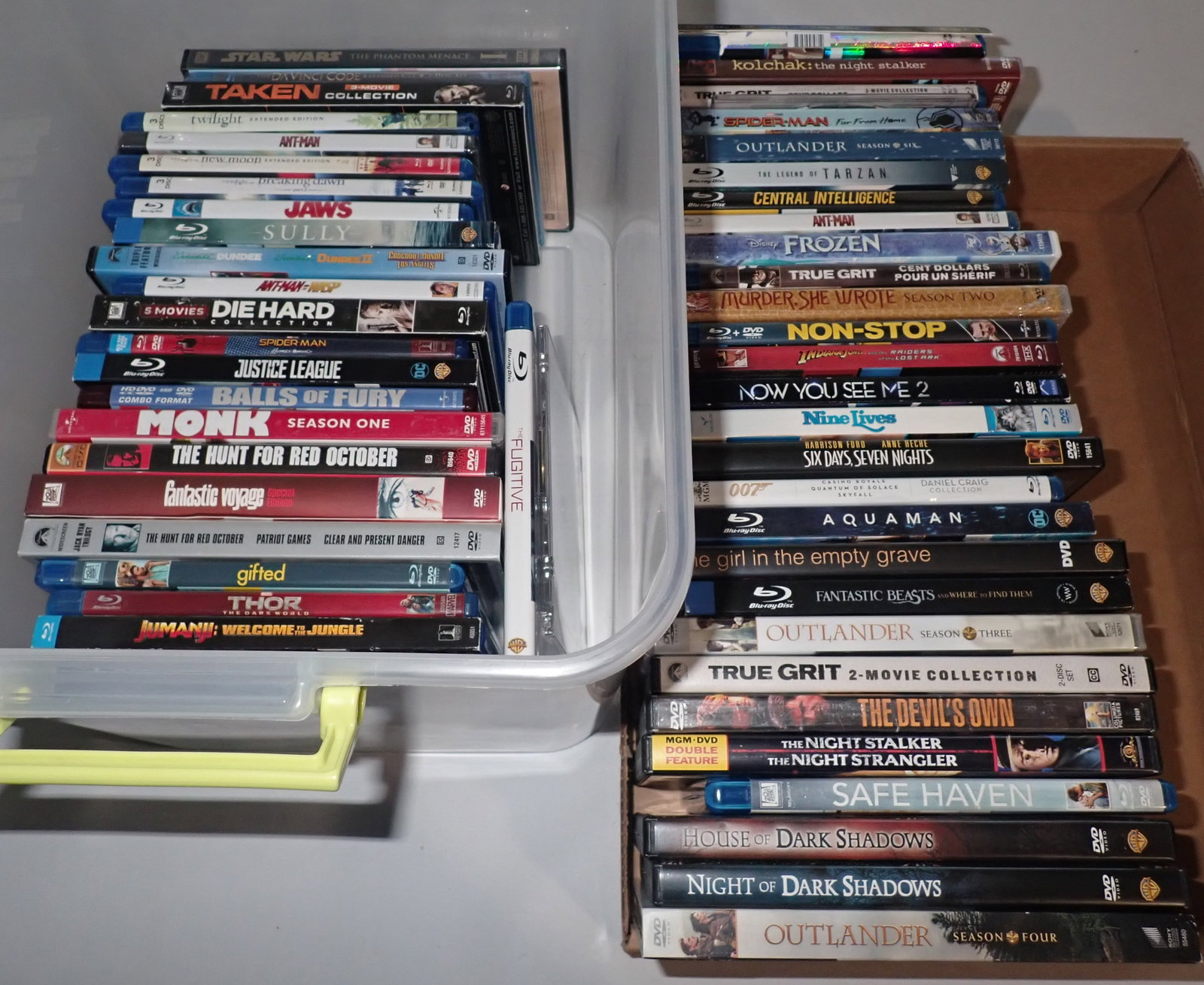 Dvd's: We do not guarantee sleeves have correct disc in them. There are quite a few that are still sealed. Shipping available