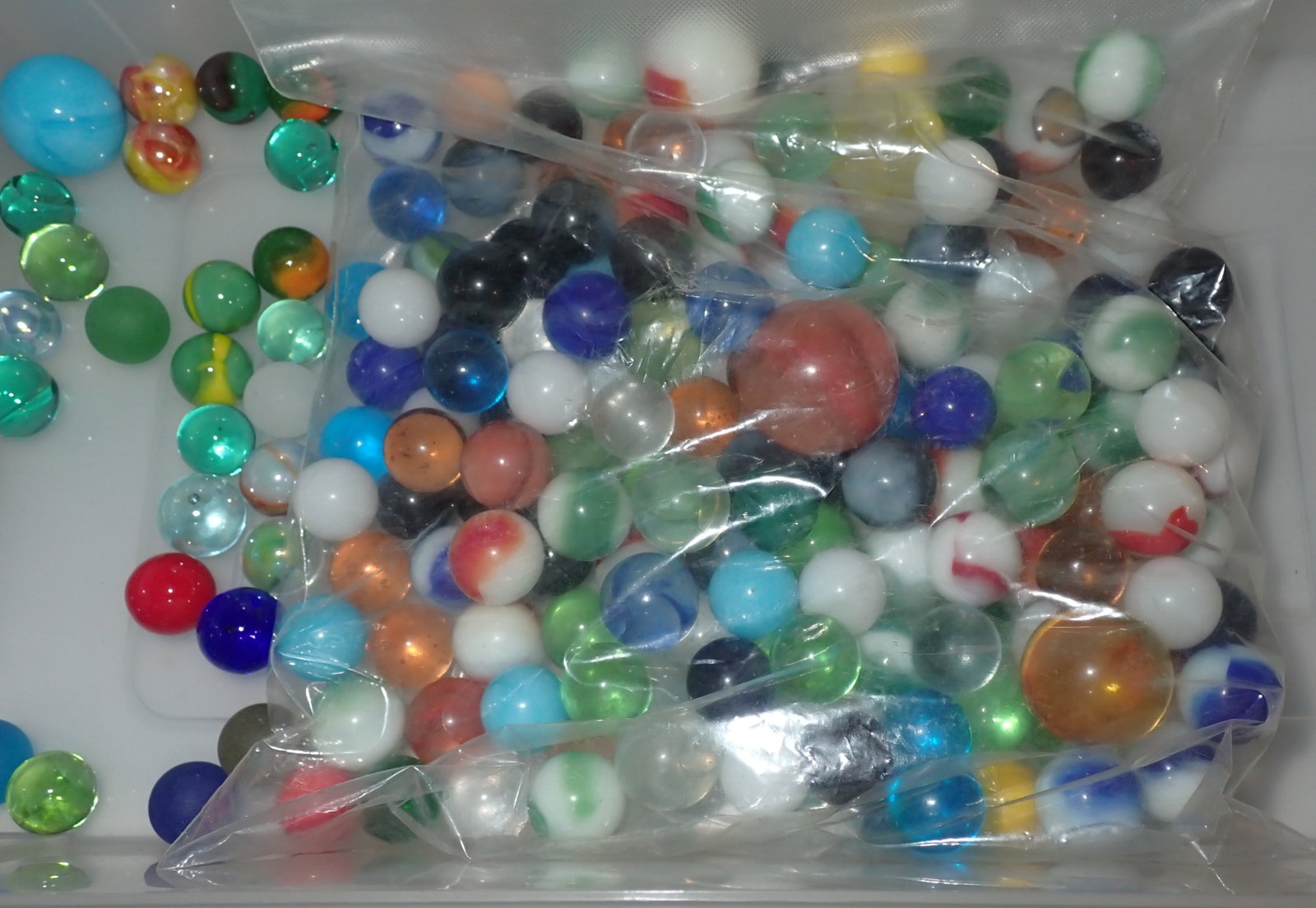 Marbles incl Uranium Glass - 2