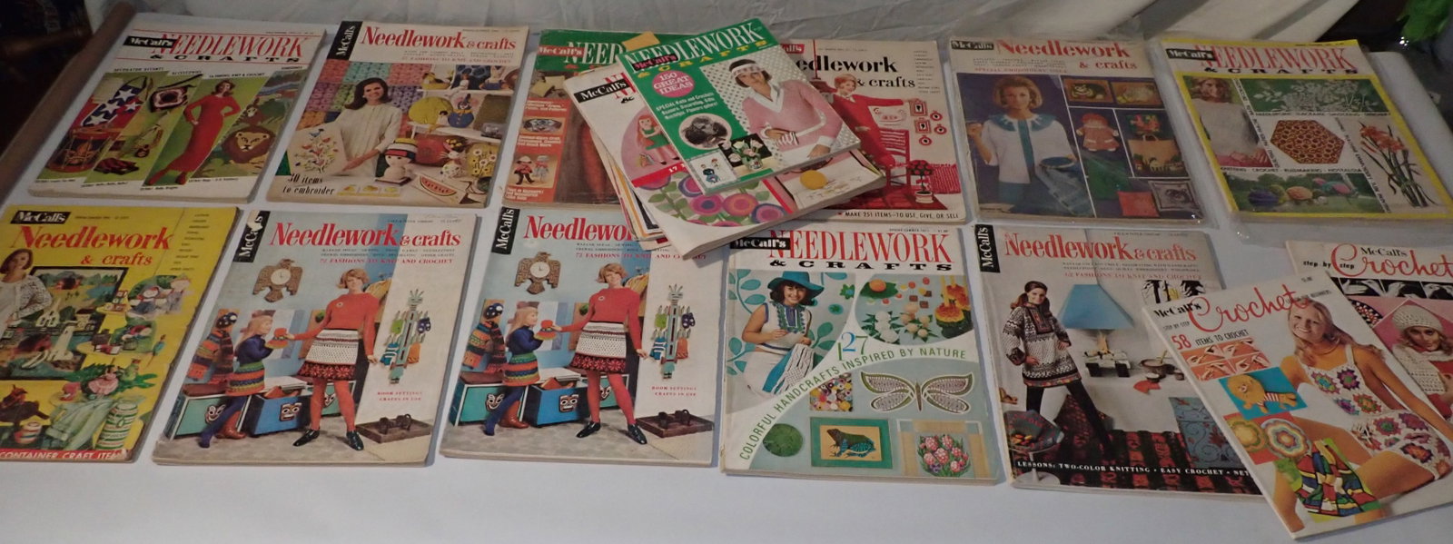 McCall's Needlework & Crafts / Crochet Magazines: Shipping available