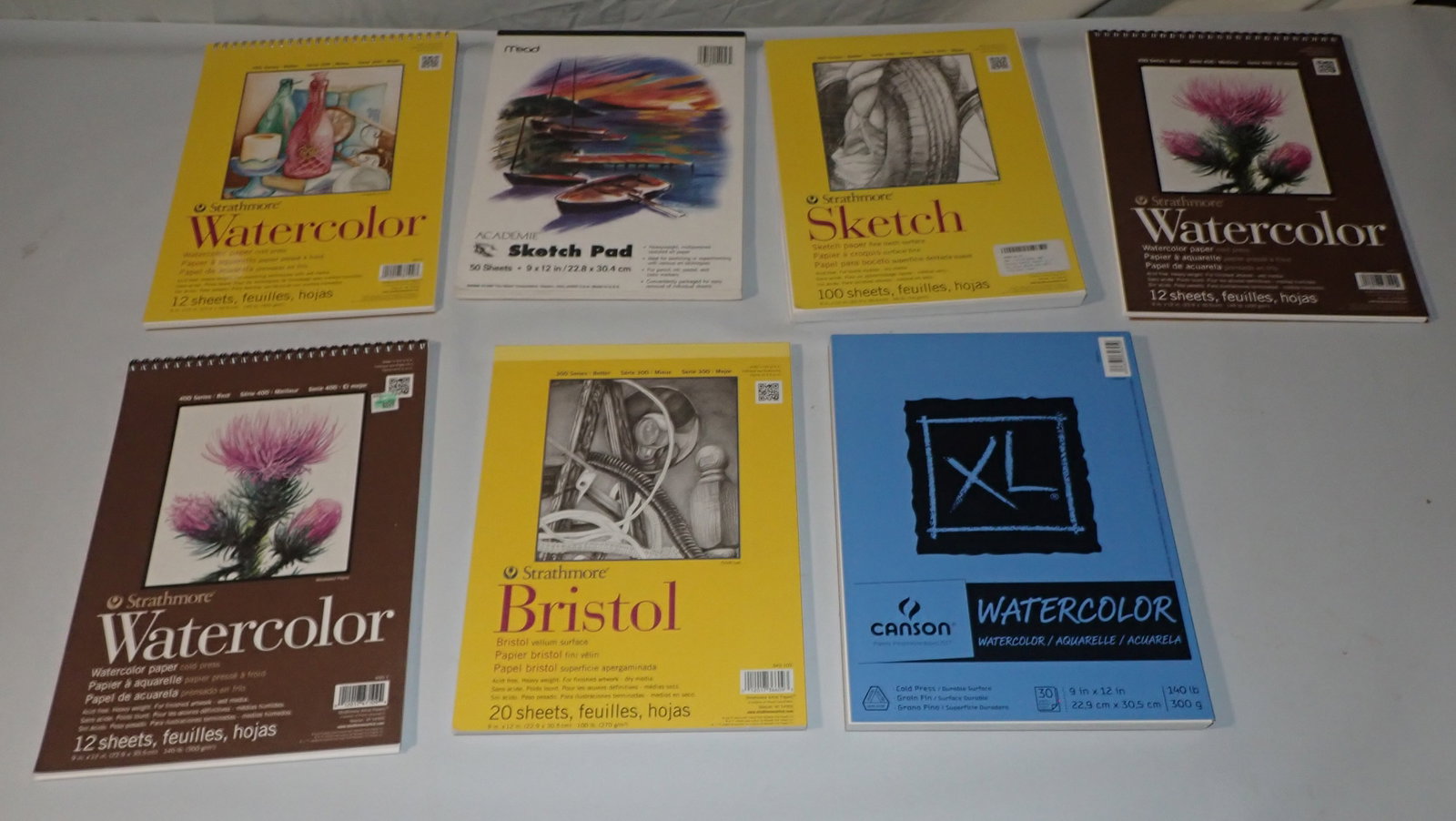 Strathmore Canson Watercolor Art Sketch Books: Shipping available