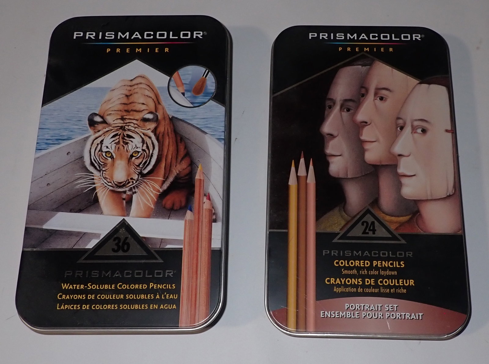 Prismacolor Premier Colored Pencils: Pack on left missing one. Shipping available