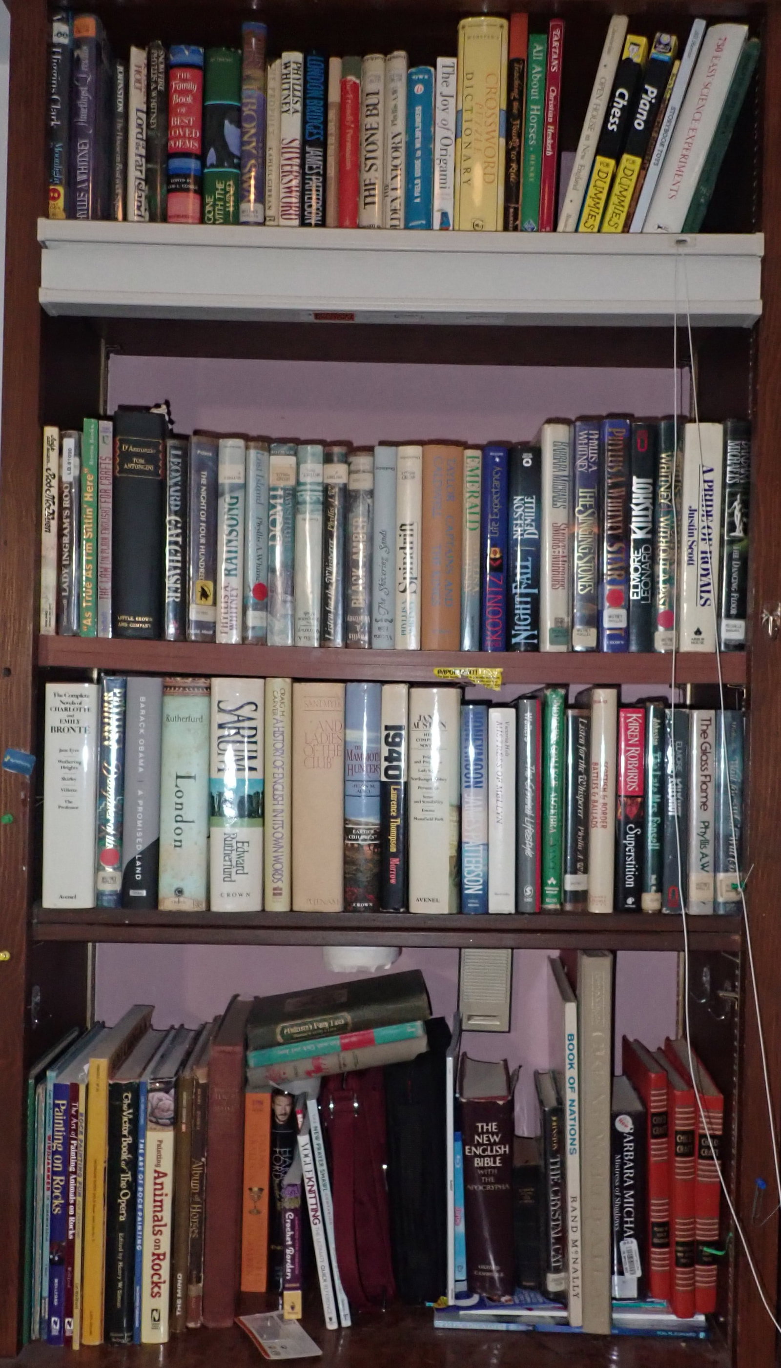 Books: Must take all ! No in house shipping !