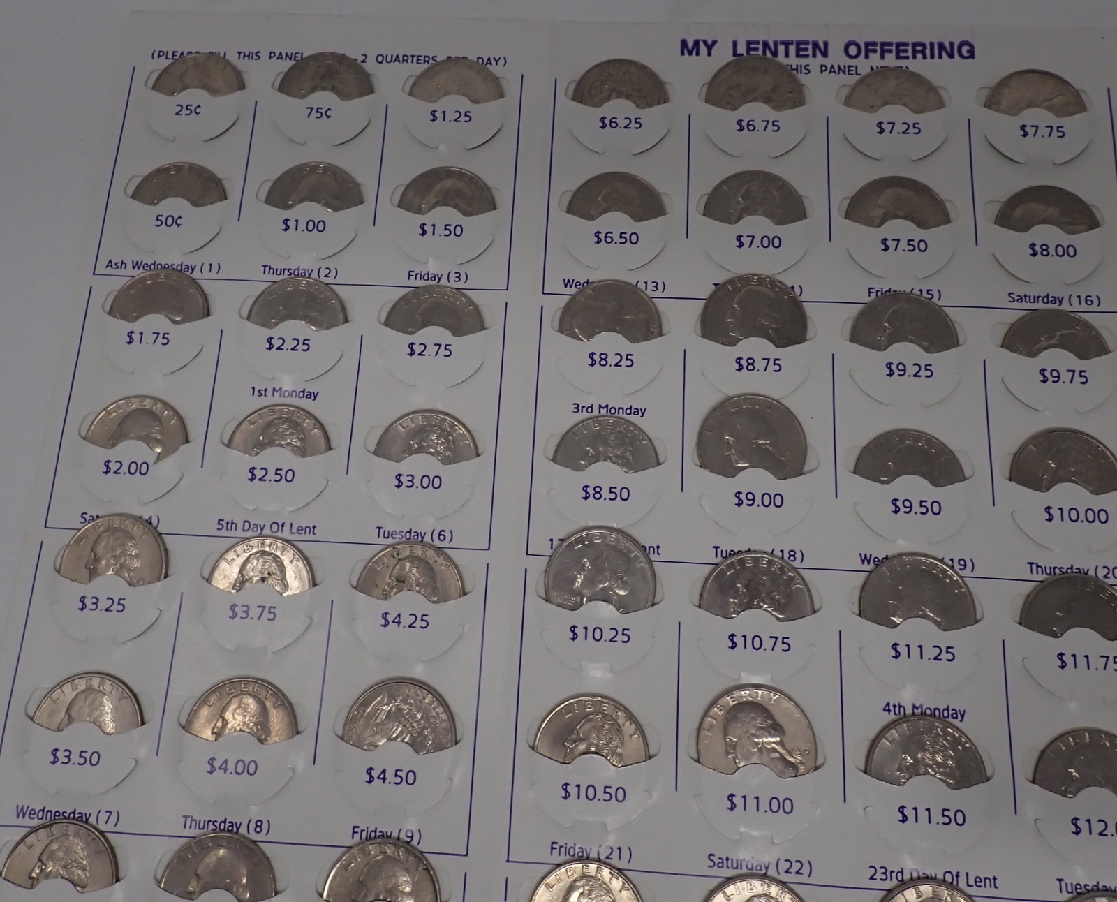 Lenten Quarter Offering Folder - 2