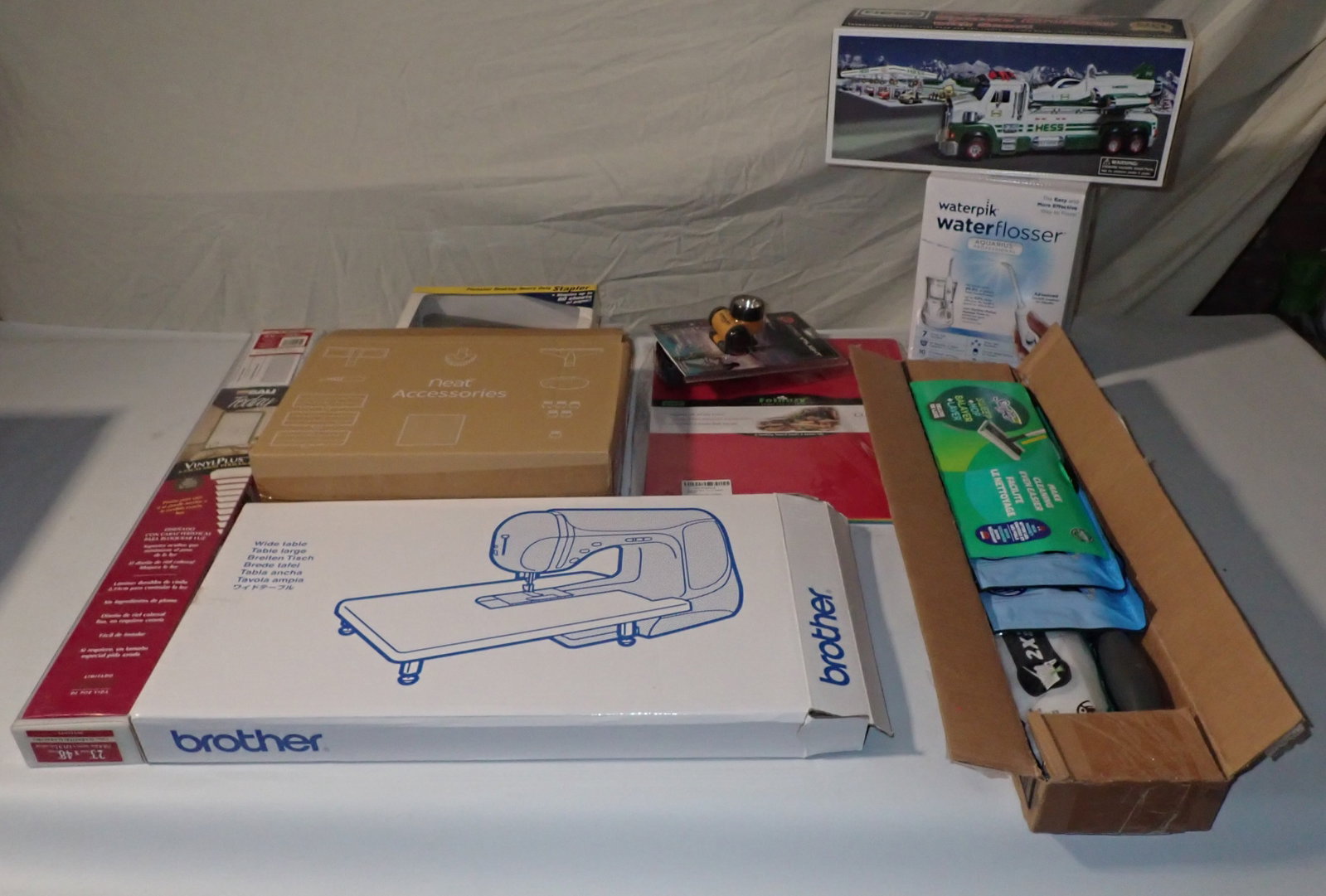 Waterpik, Swiffer, Blinds, Stapler, & Misc: NO in house shipping !