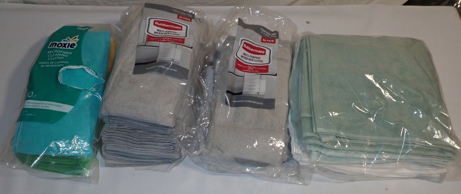 Microfiber Cloths / Towels: Most packages are missing some. Sold as pictured. Shipping available