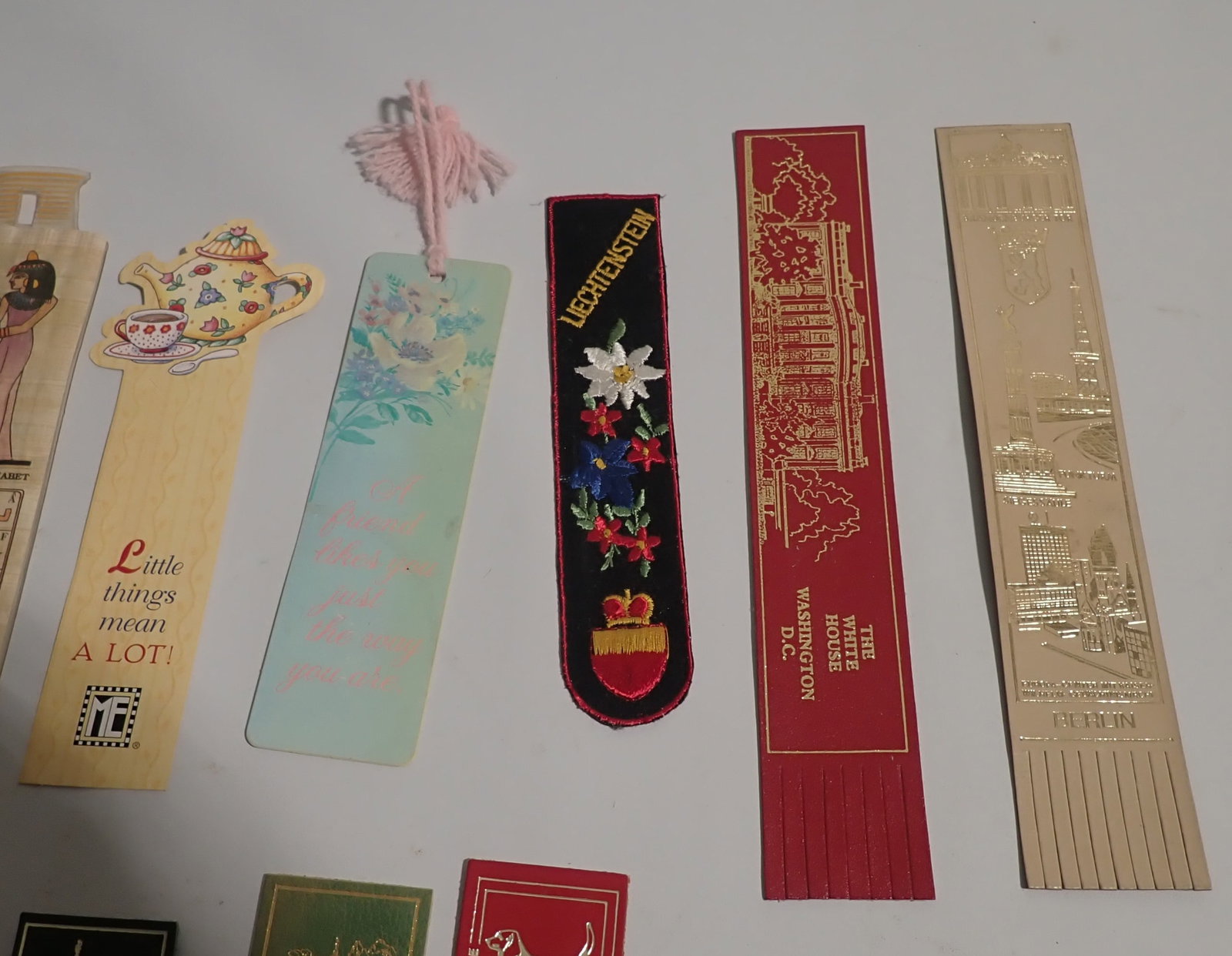Leather & Misc Bookmarks - 5