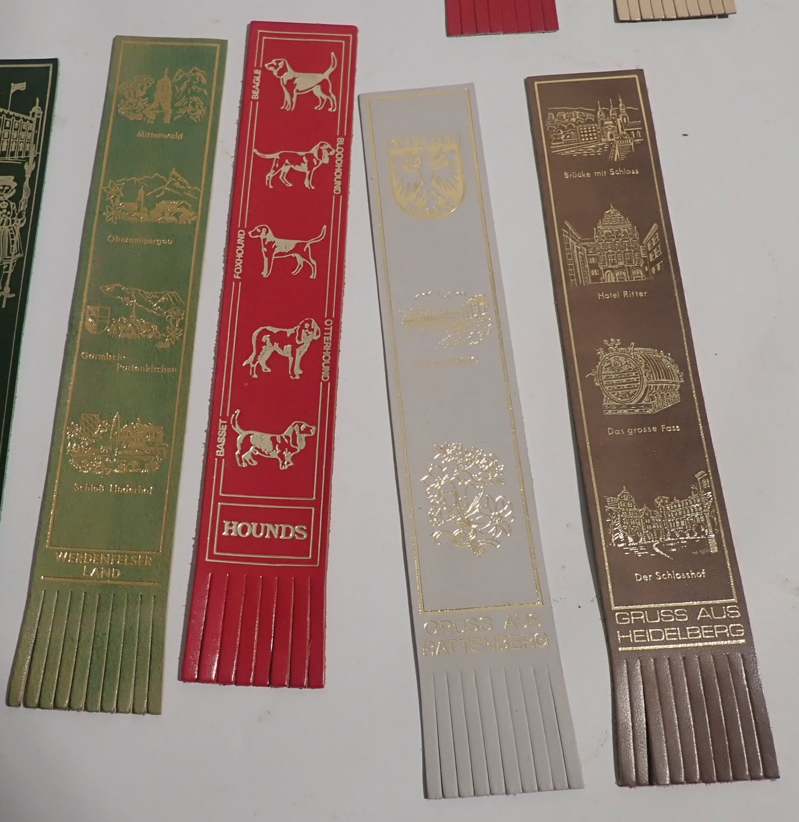 Leather & Misc Bookmarks - 6