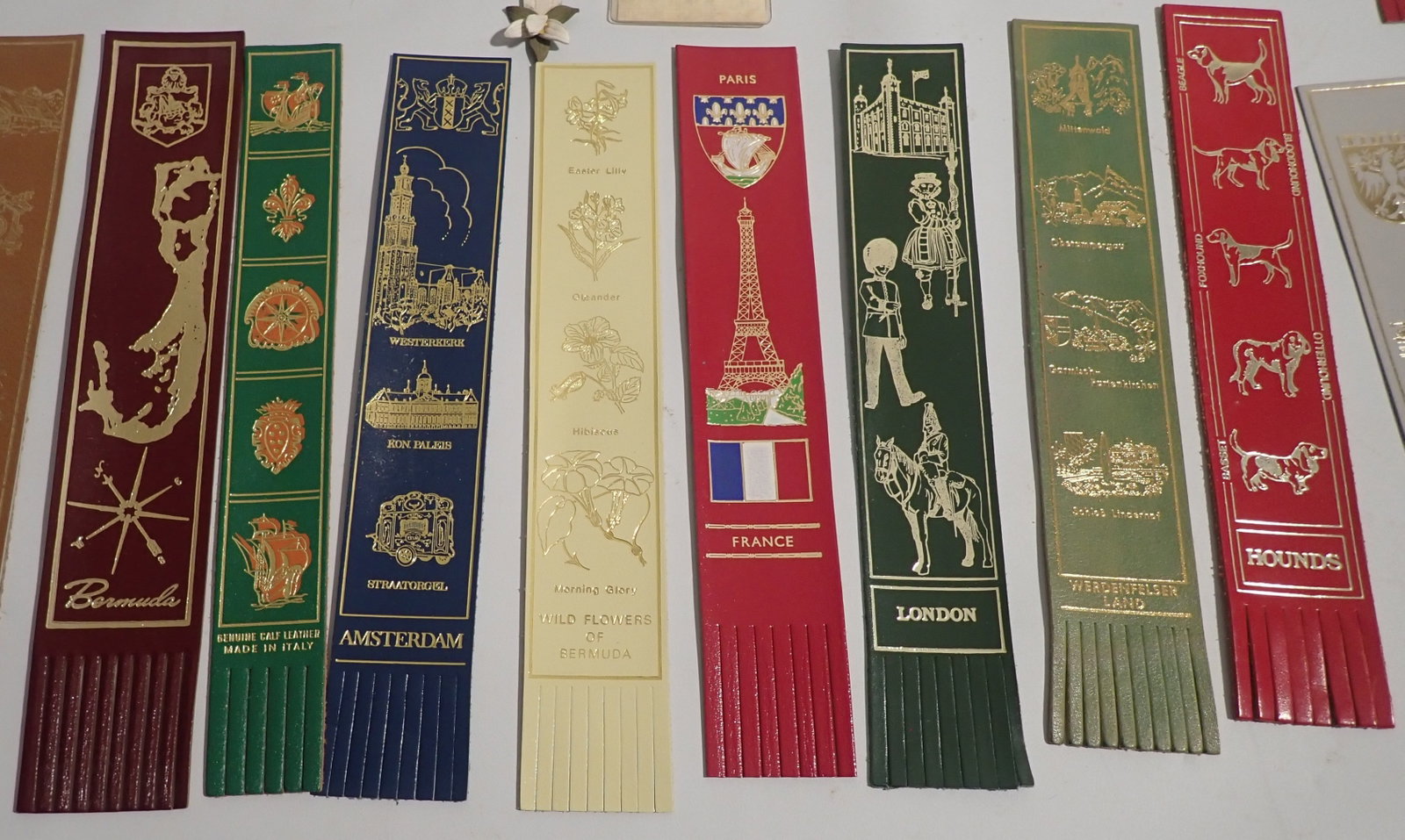 Leather & Misc Bookmarks - 7