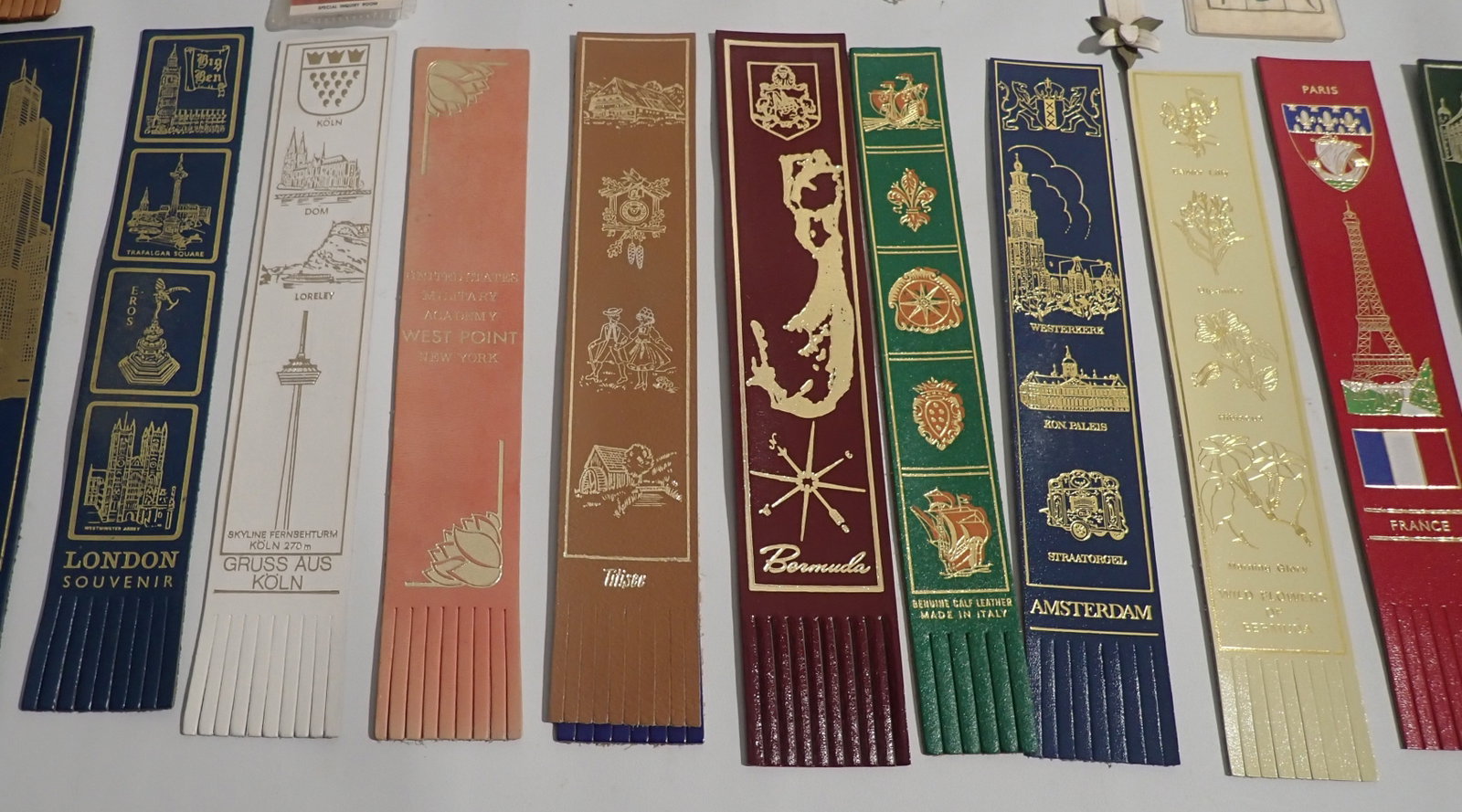 Leather & Misc Bookmarks - 8