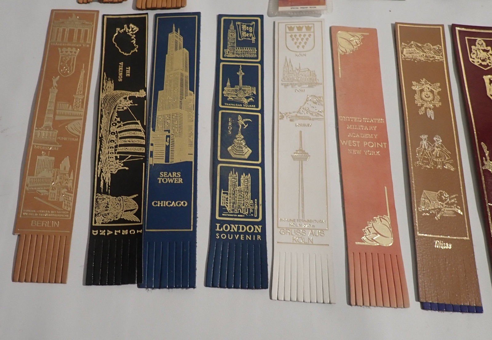 Leather & Misc Bookmarks - 9