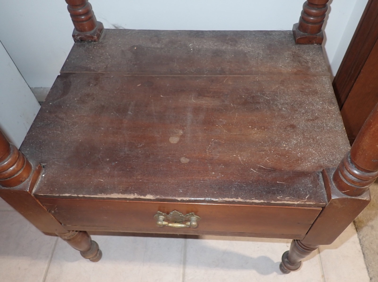 One Drawer Side Table - 4
