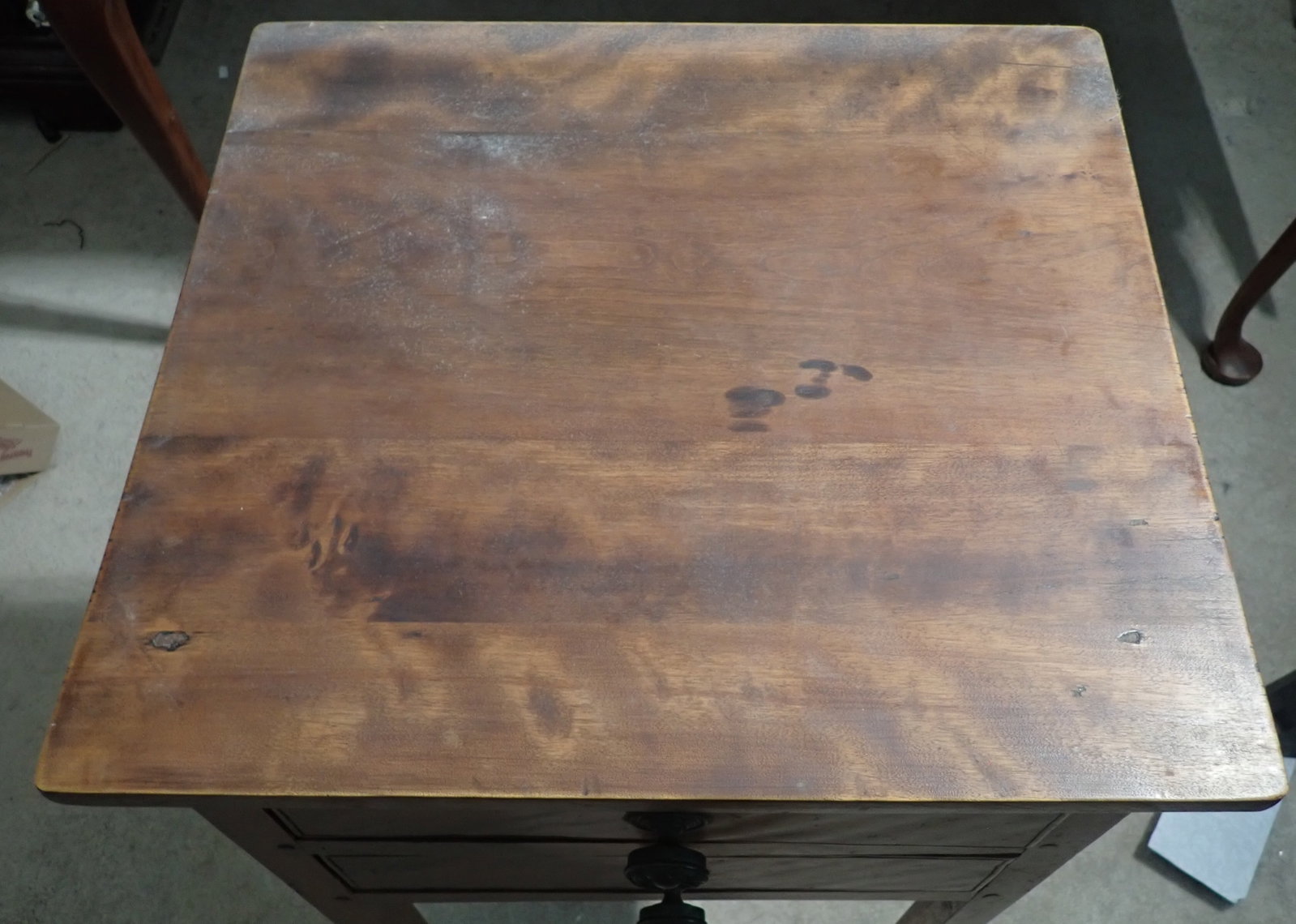Early Two Drawer Stand - 10