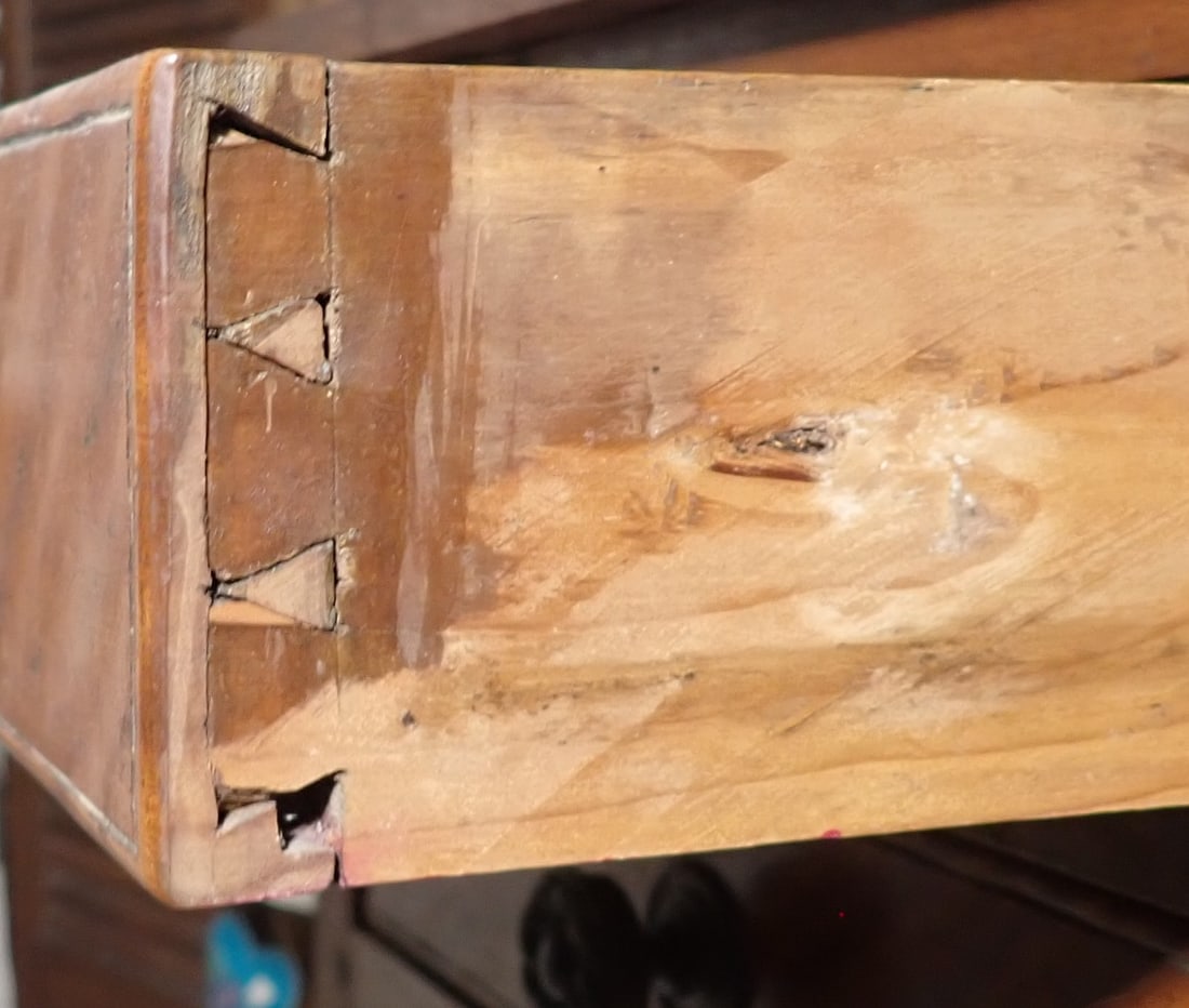 Early Two Drawer Stand - 2