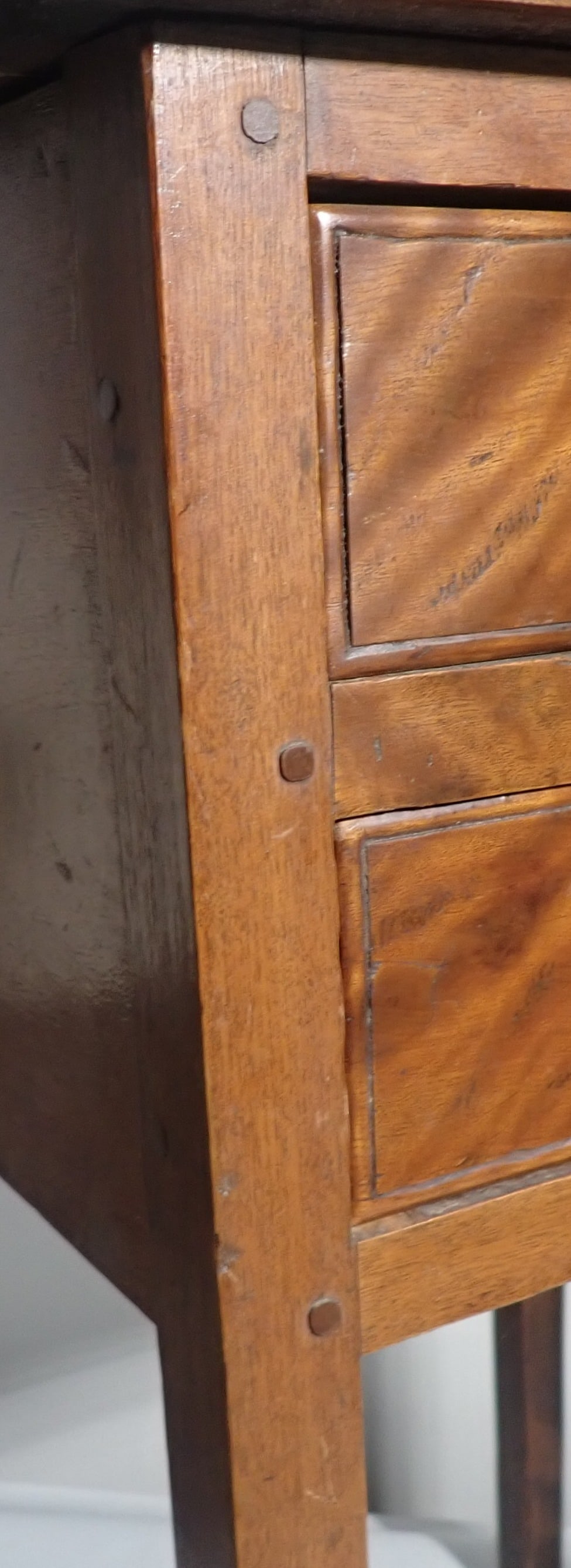 Early Two Drawer Stand - 5