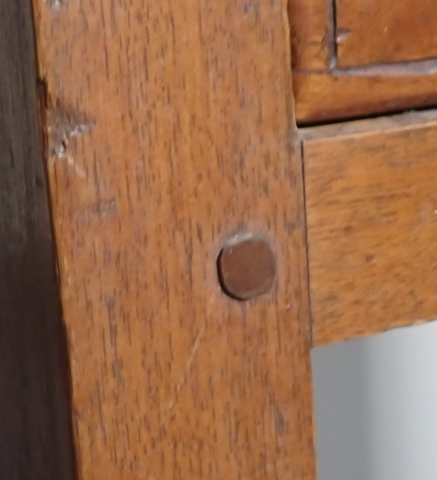 Early Two Drawer Stand - 6