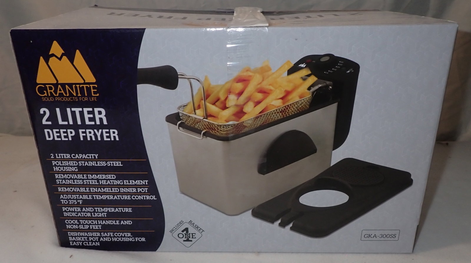 Granite 2 Liter Deep Fryer: Shipping available