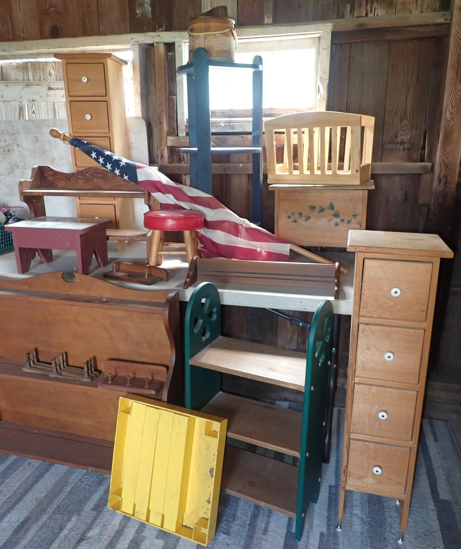 Shelves, Cabinets, Stools, & Misc: NO in house shipping !