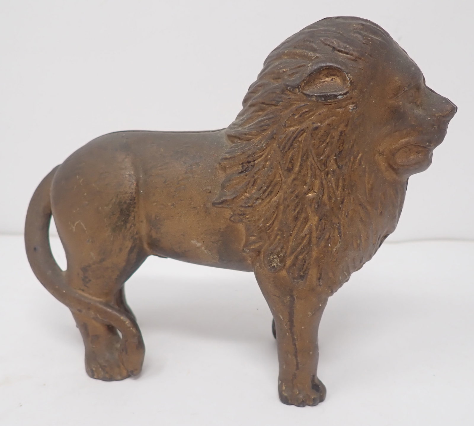 Cast Iron Lion Still Bank (1 of 5)