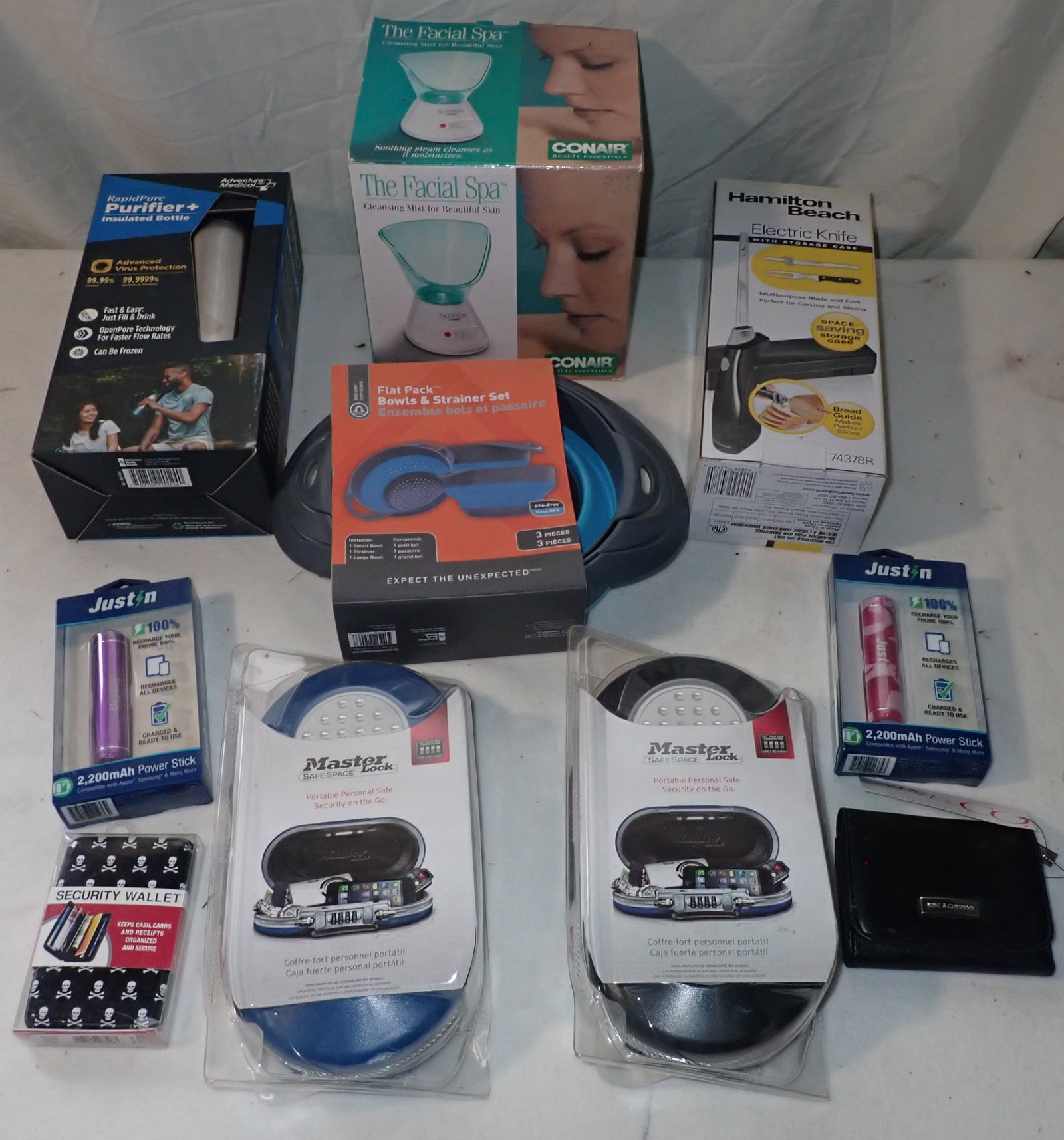 Master Lock Safe Space , Hamilton Beach Electric Knife & Misc: Shipping available
