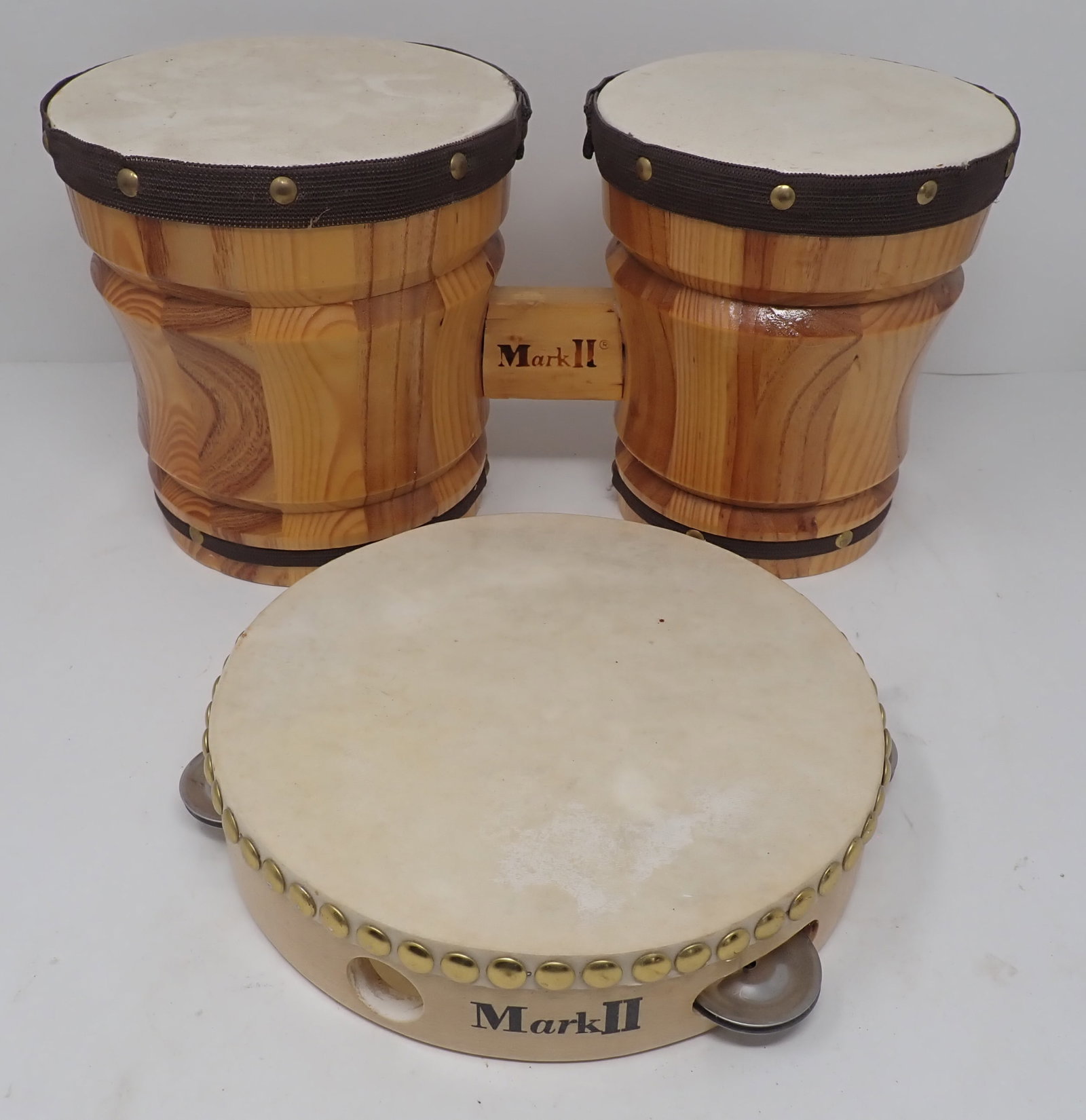 Mark II Bongo Drums & Tambourine (1 of 8)