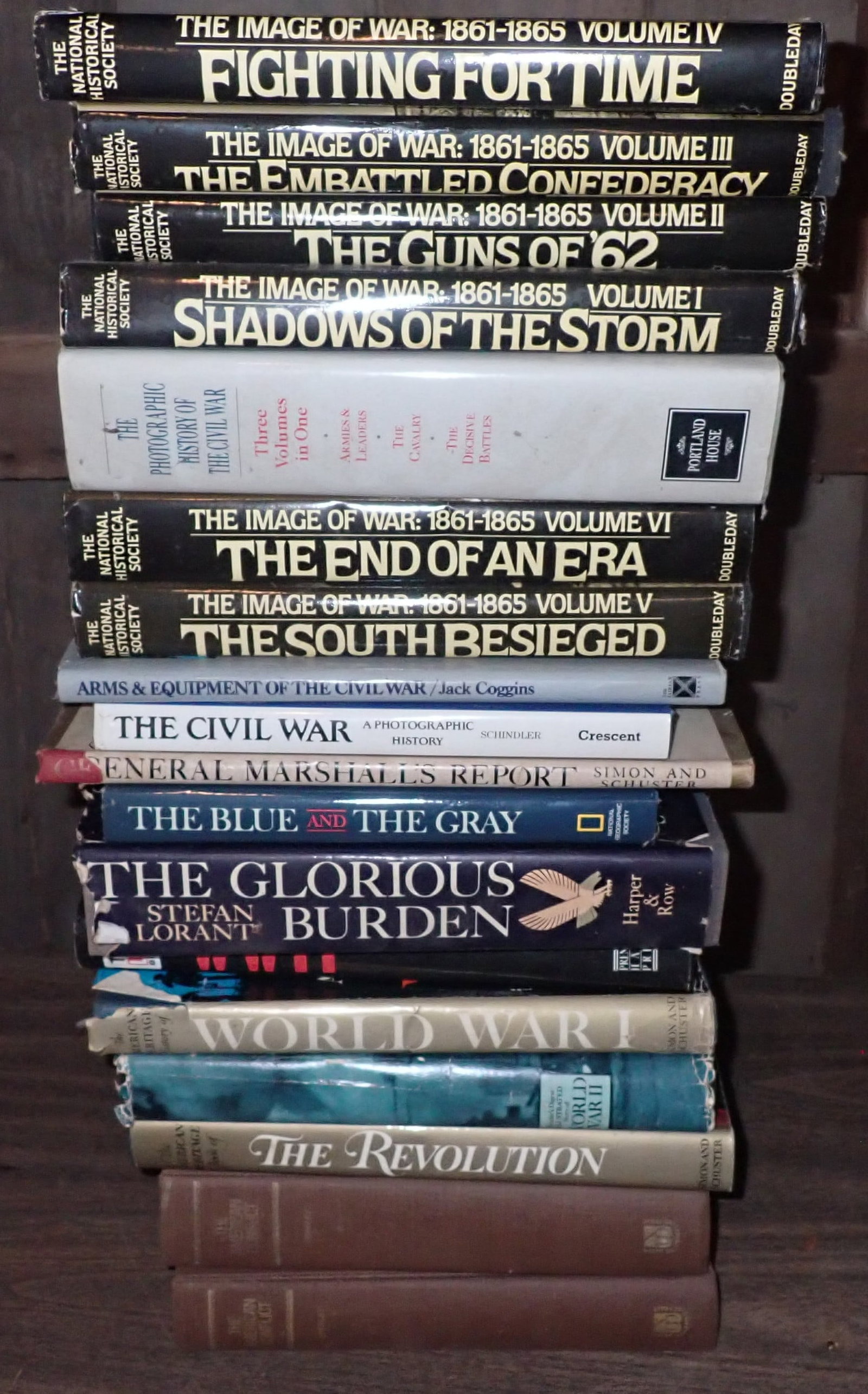 Civil, Revolution, WWI, & Misc Books: Shipping available