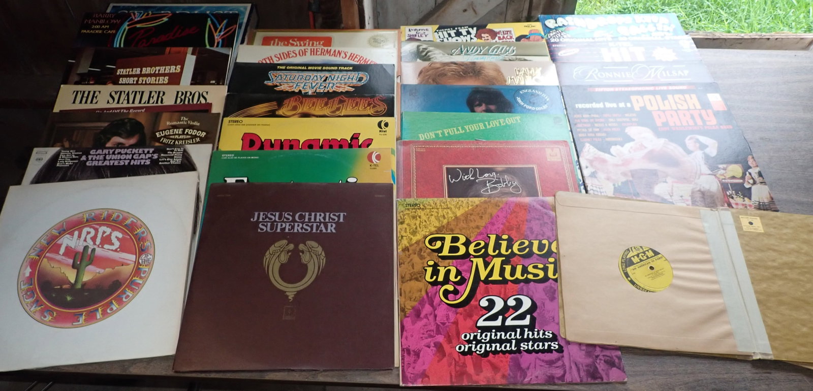 Records incl Jesus Christ Superstar: We do not guarantee correct record is in correct sleeve. Shipping available
