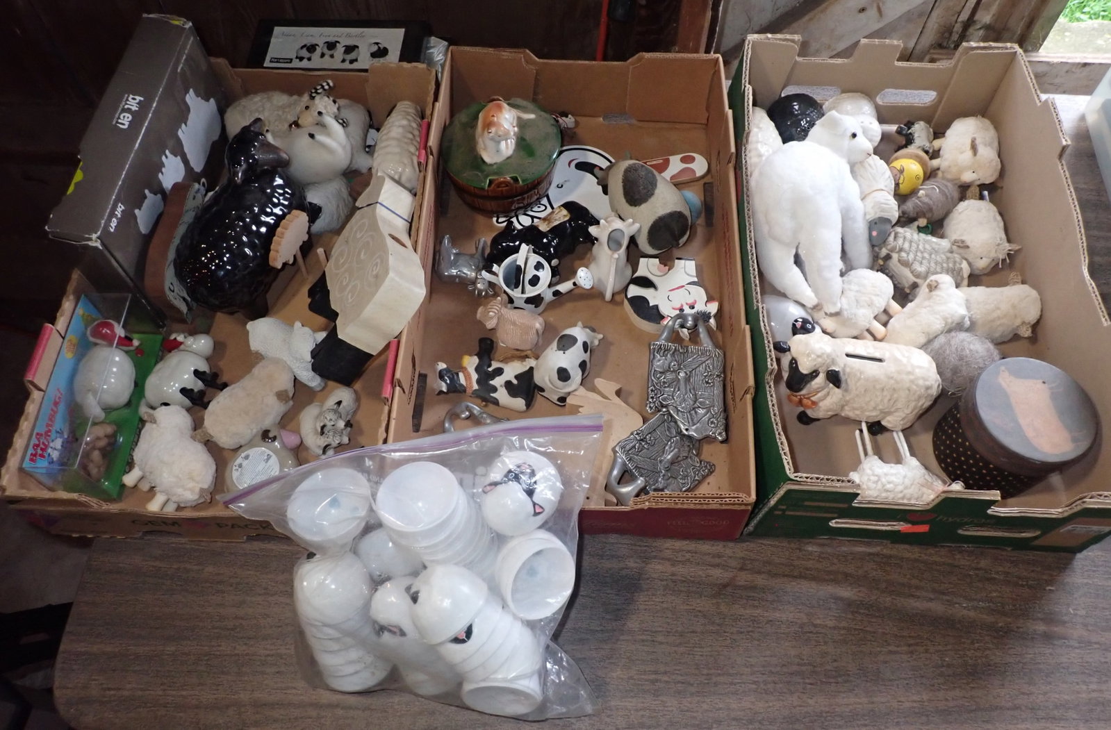Cow / Sheep Figurines & Misc: NO in house shipping !