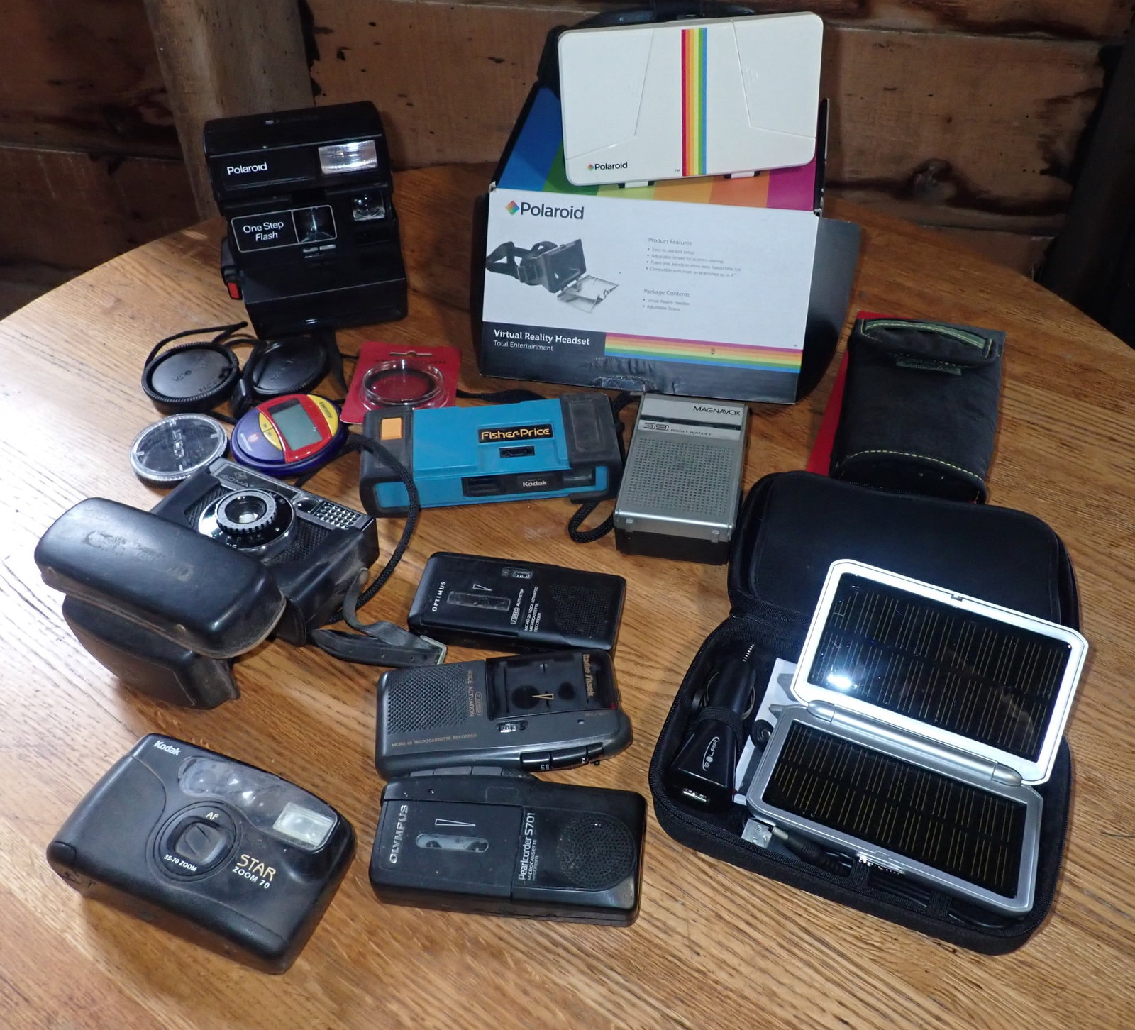 Cameras, Polaroid Virtual Reality Headset, Radio, Cassette Recorders, Misc (1 of 6)