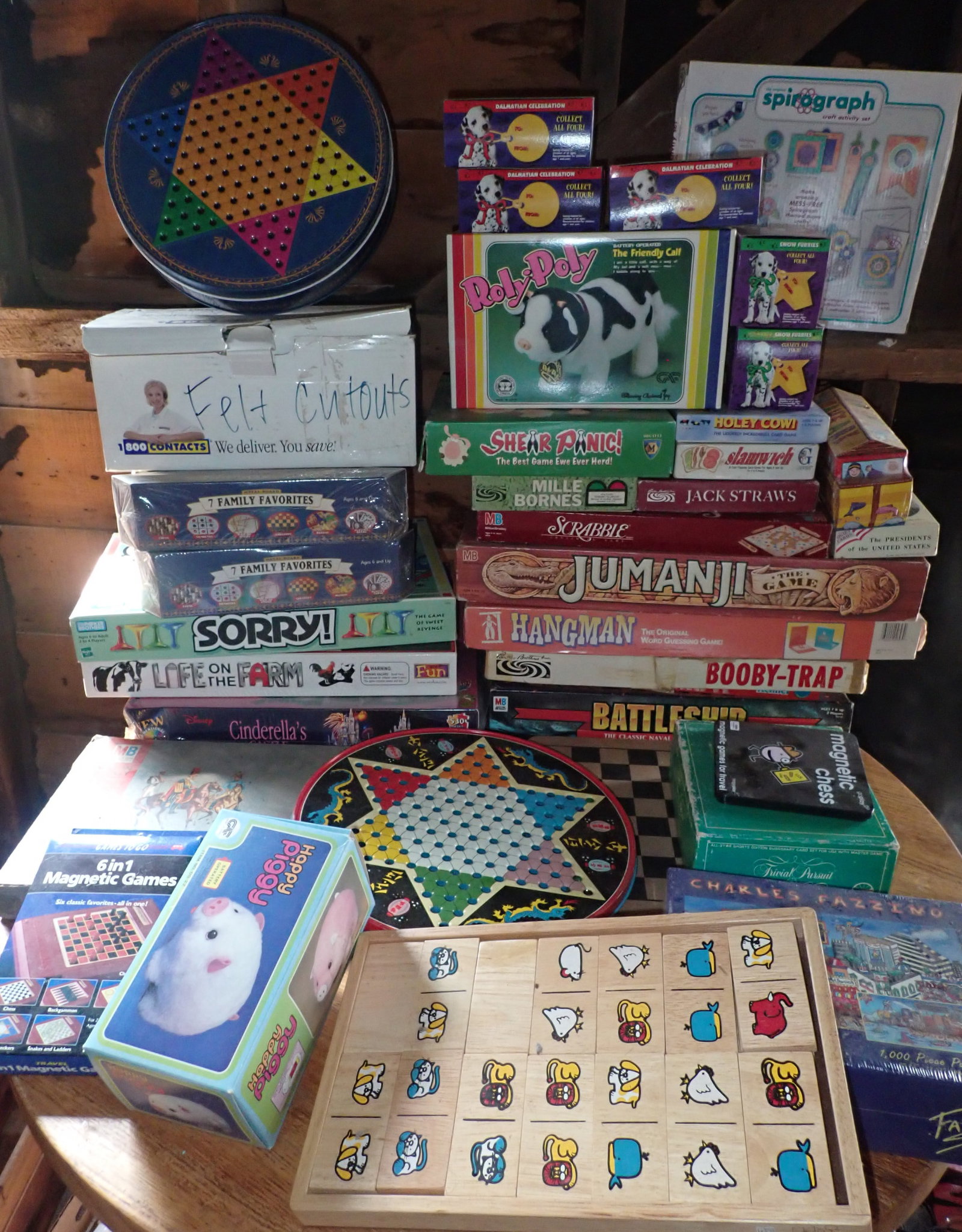 Board Games & Misc Toys: We do not guarantee they are complete. Sold as pictured. Pick up BEFORE 1pm only !