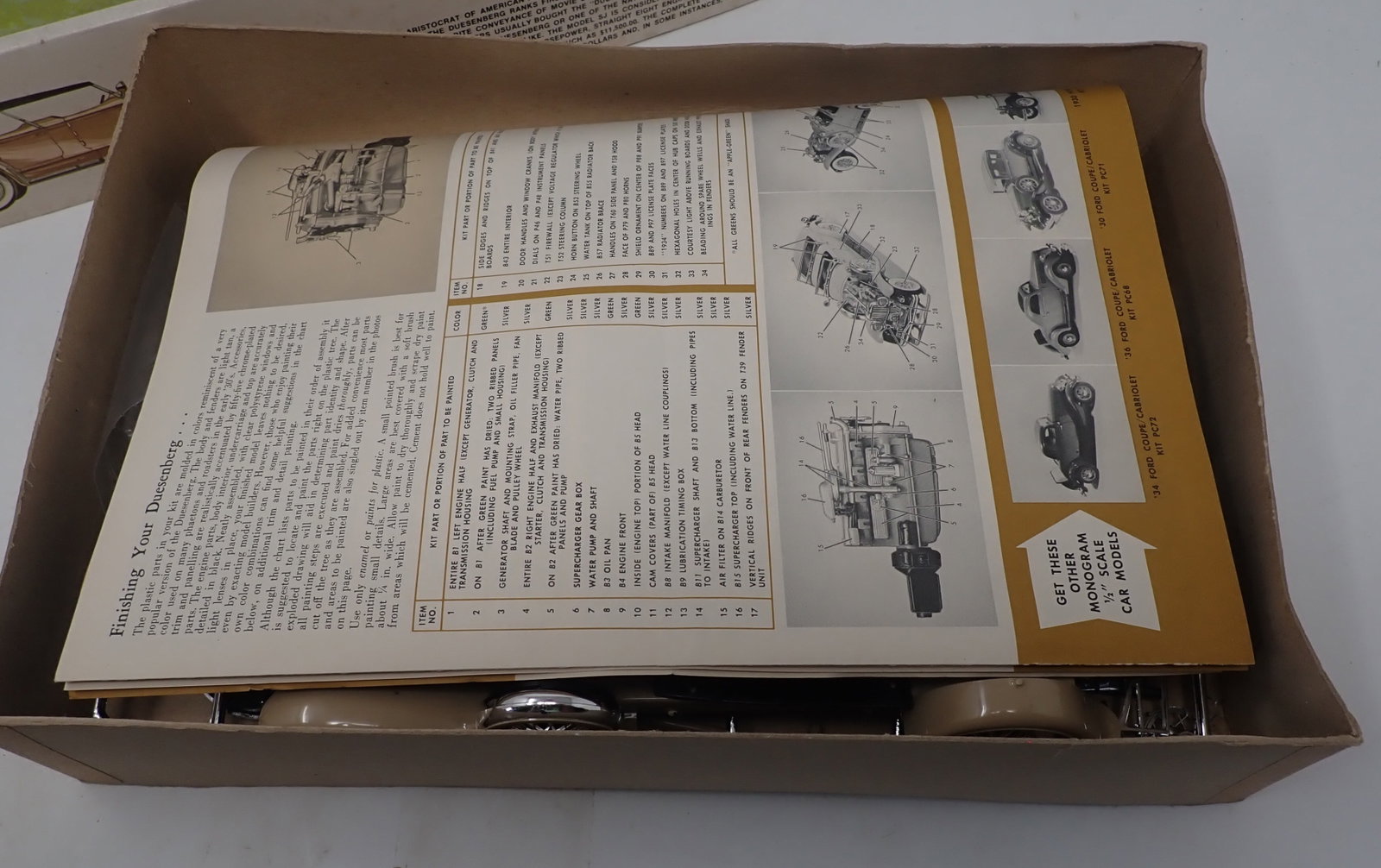 Monogram Classic Duesenberg Model 1/24 Scale - 2