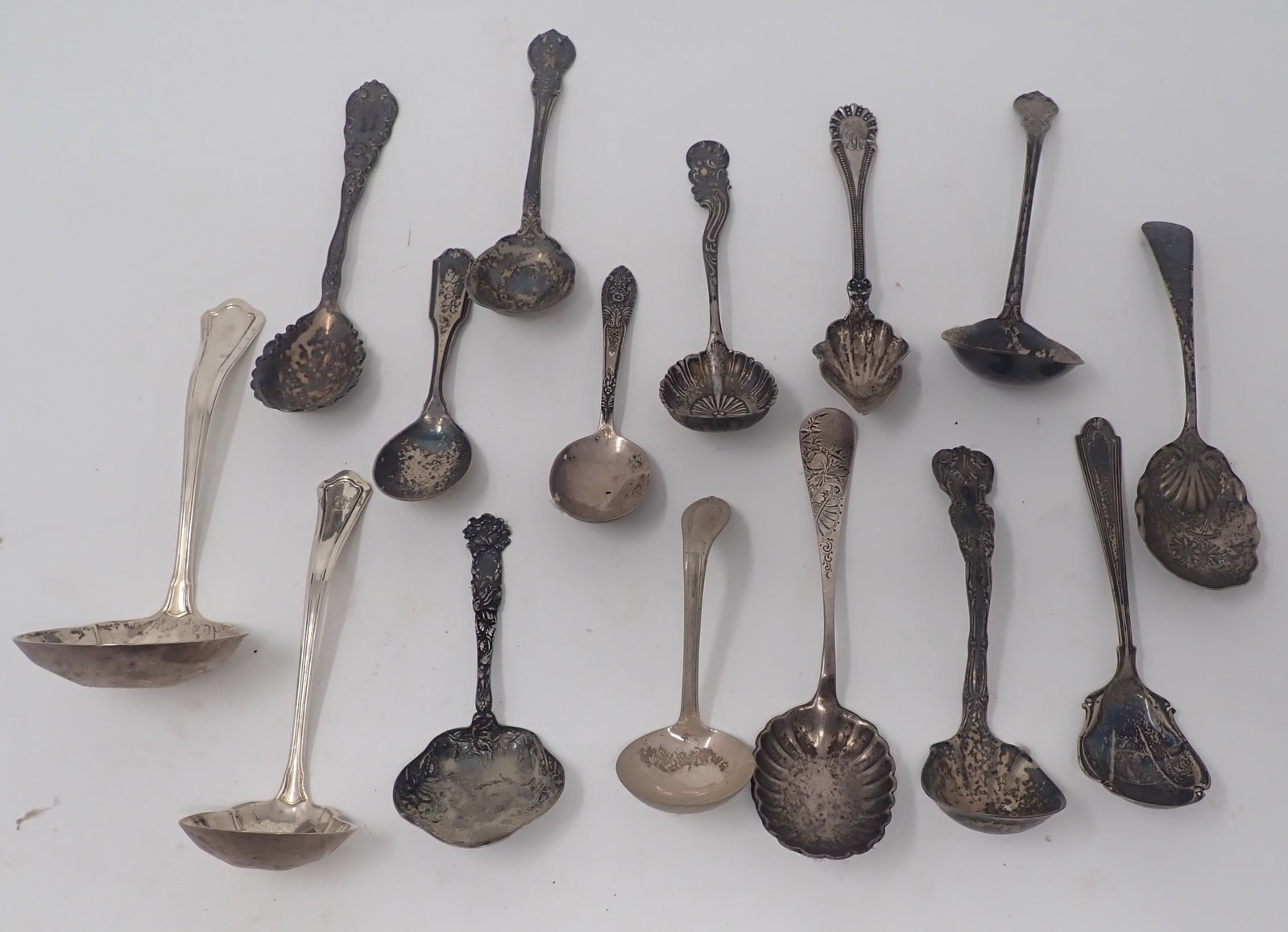 Sterling Silver Sugar, Berry, & Misc Serving Spoons (1 of 11)