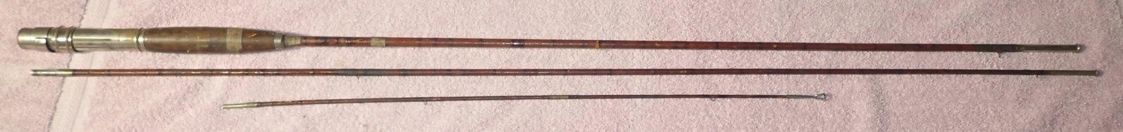 Bamboo Fly Rod w/ Senate Handle: Approx 93 1/2" long. Shipping available