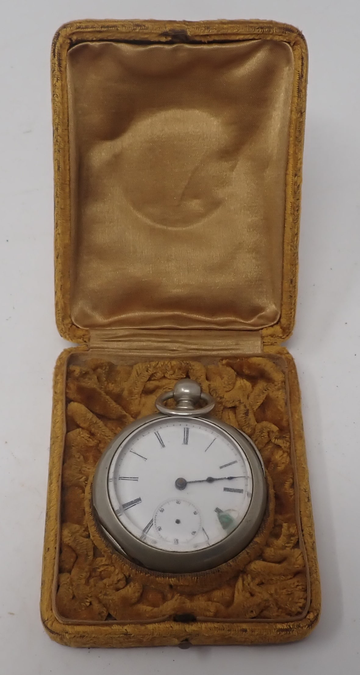 Central Park Key Wind Pocket Watch: Approx 2 1/4" in diameter. Shipping available