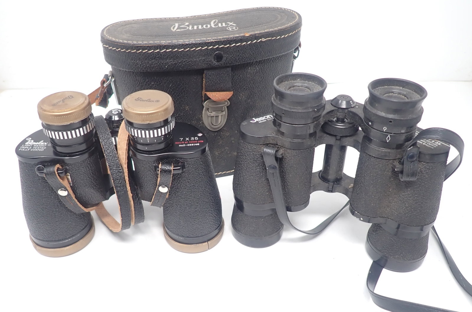 Jason 1111 & Binolux 7x35 Binoculars: Shipping available
