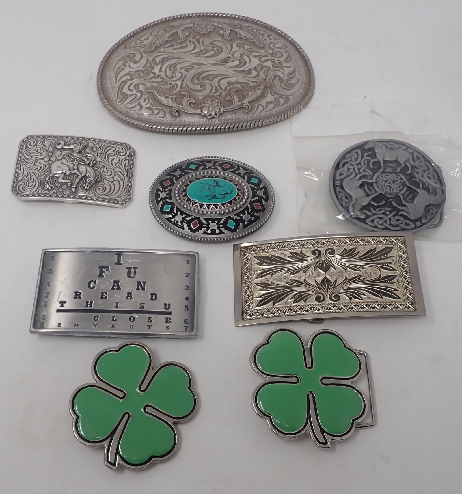 Bergamot , Nocona , & Misc Belt Buckles (1 of 4)