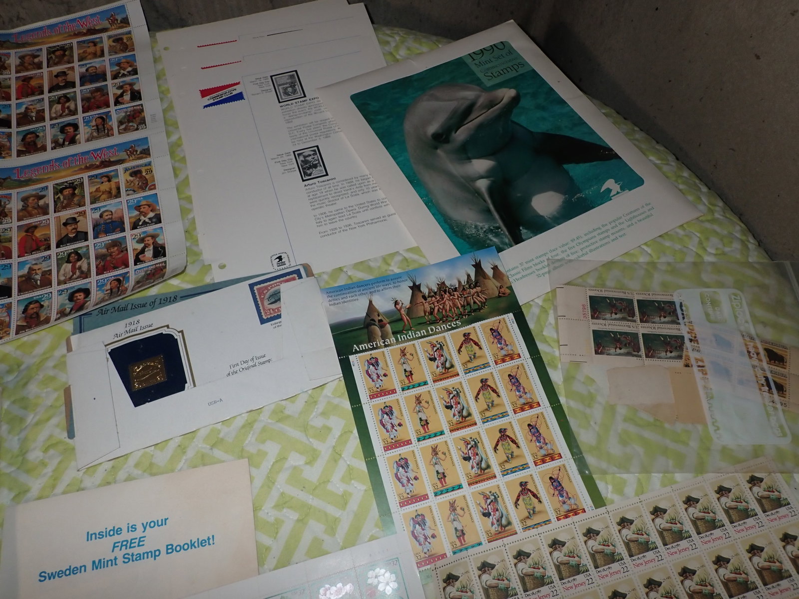 US Postage Stamps - 10