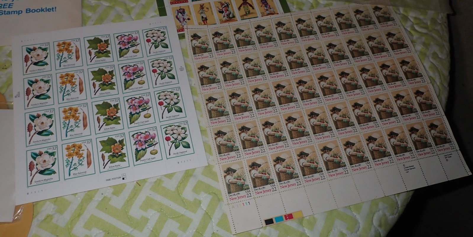 US Postage Stamps - 9