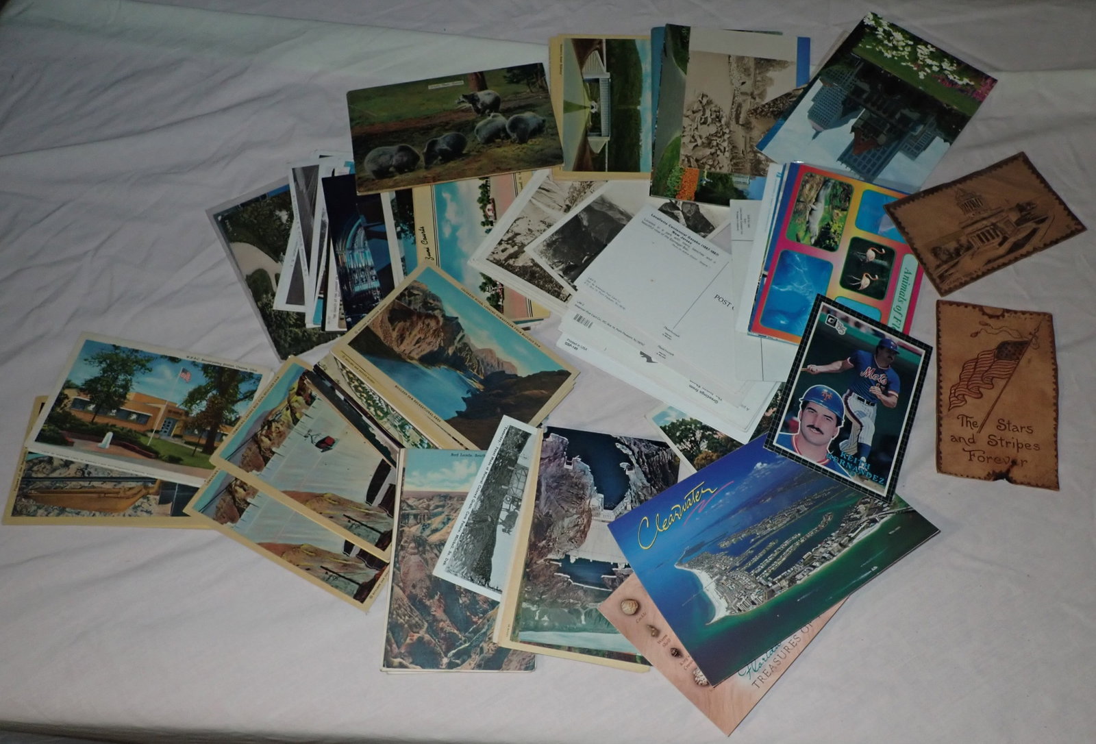 Leather & Misc Postcards: Shipping available