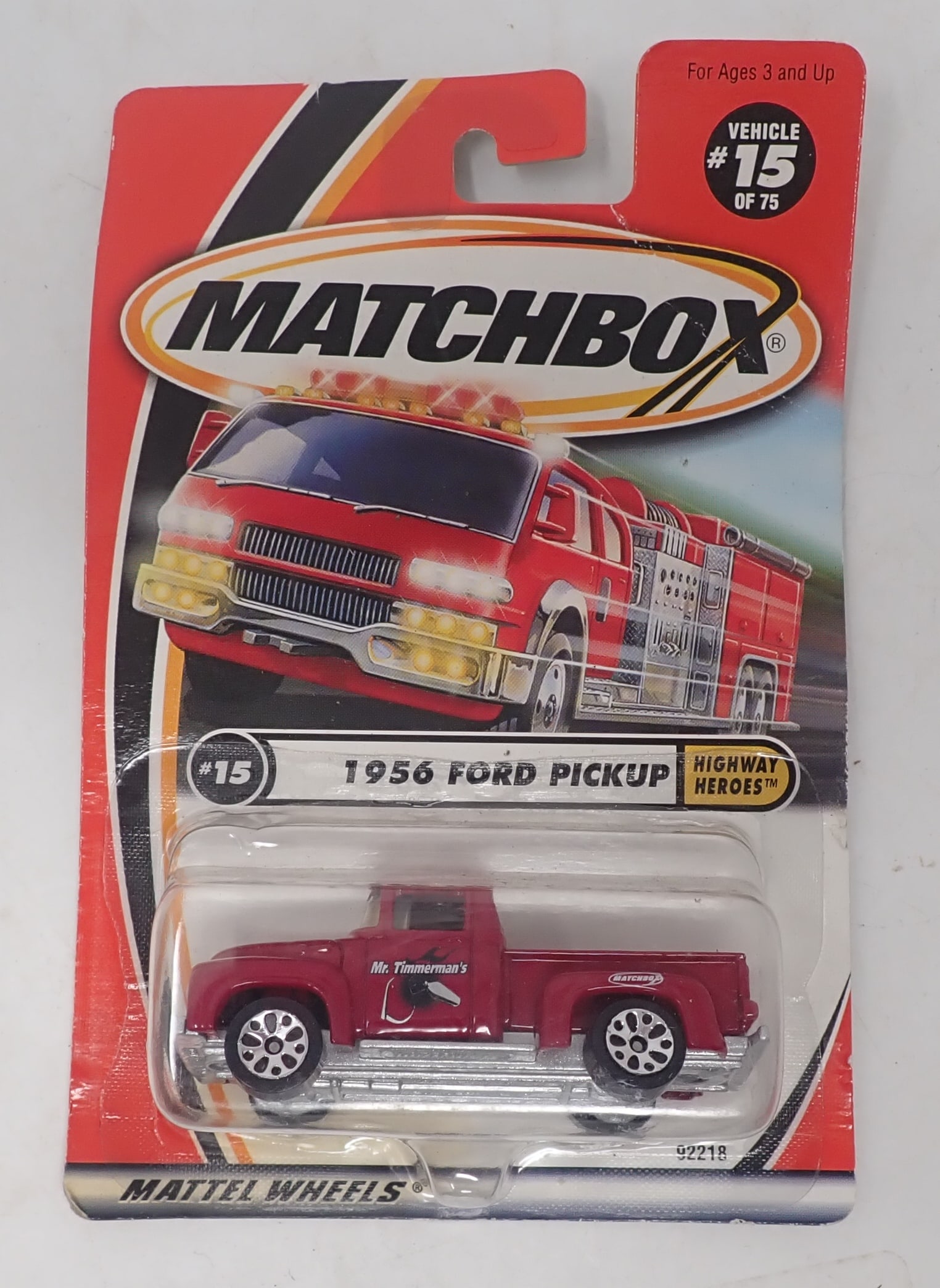 1956 Ford Pickup Truck Highway Heroes: Shipping available