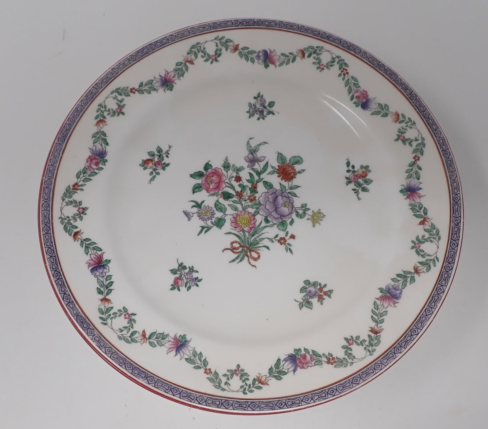 6 Spode Copeland Floral Bouquet 8" Plates: Shipping available