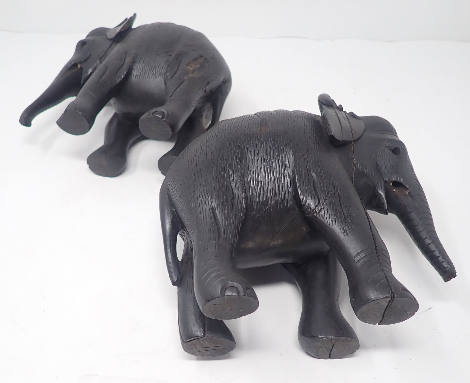 2 Ebony Elephants - 7
