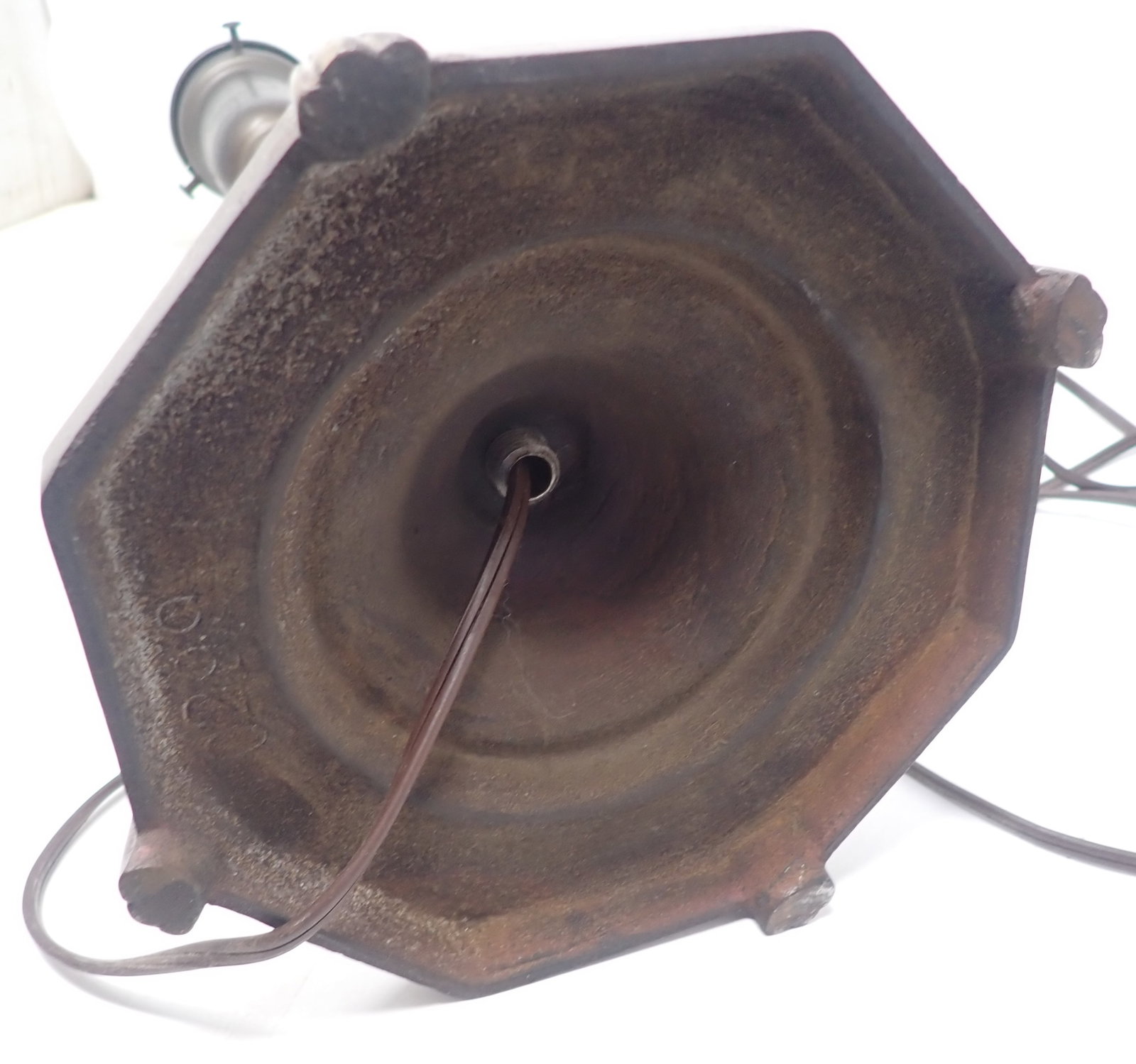 Brass Torchiere Table Lamp - 4