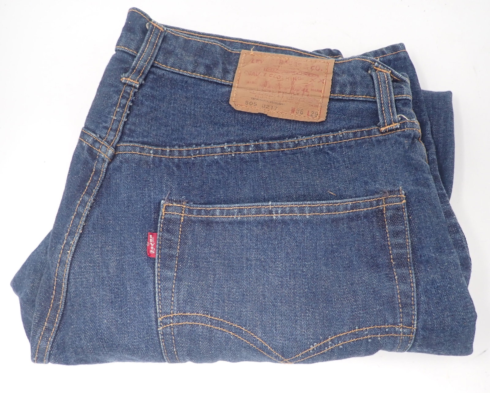 Levis 505 36x29 Big E Jeans (1 of 8)