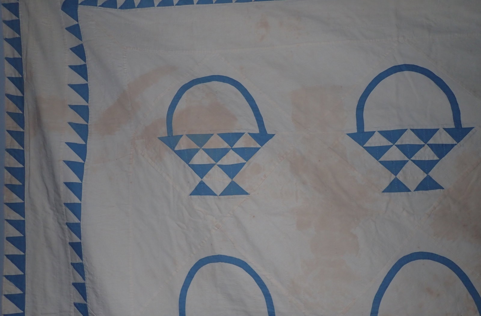 Basket Pattern Patchwork Quilt - 3