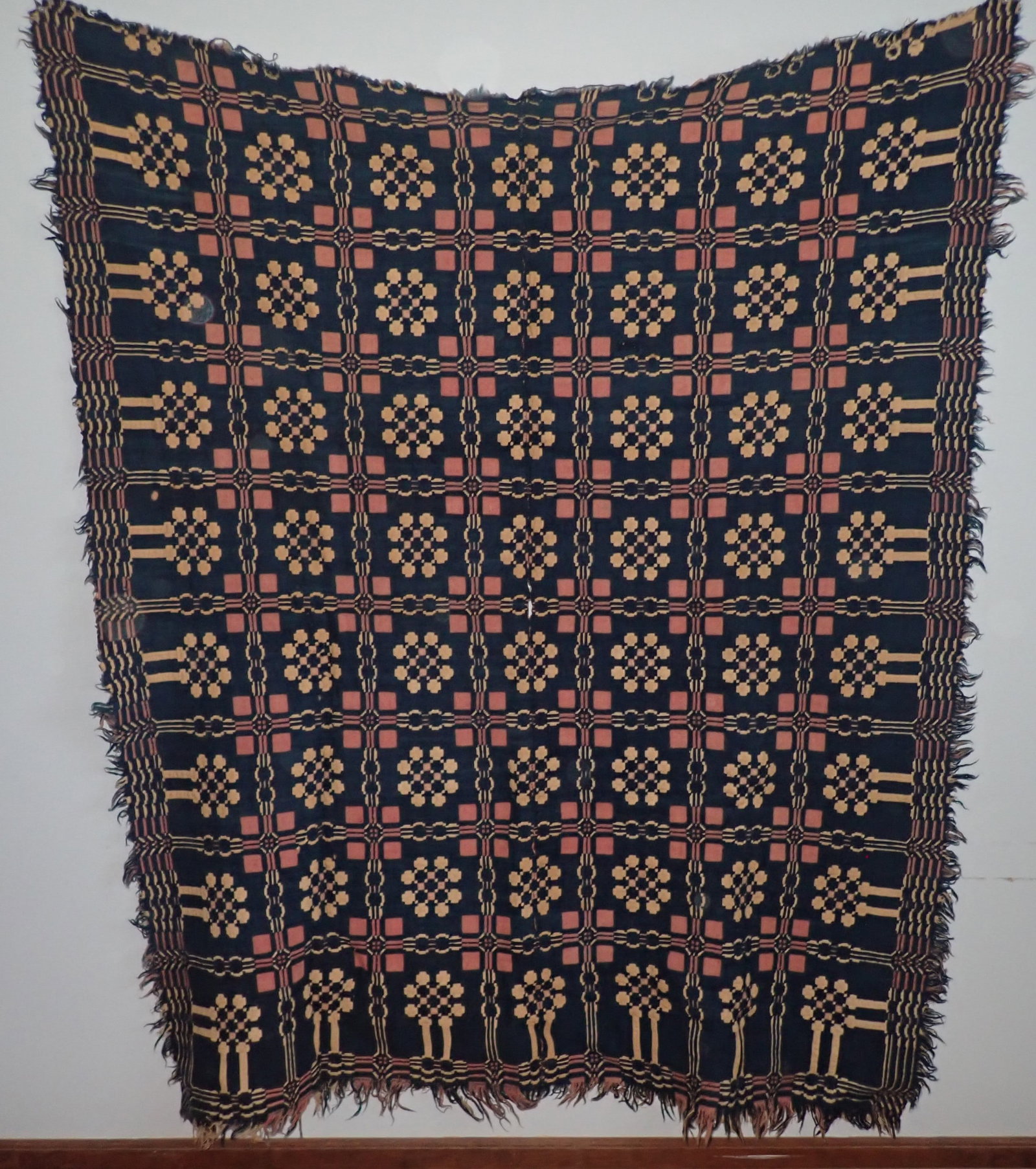 Coverlet: Apprx 64" x 79". Shipping available